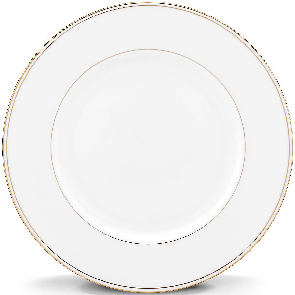 Luxury Gold-Accented Porcelain Dinner Plate | Federal Gold