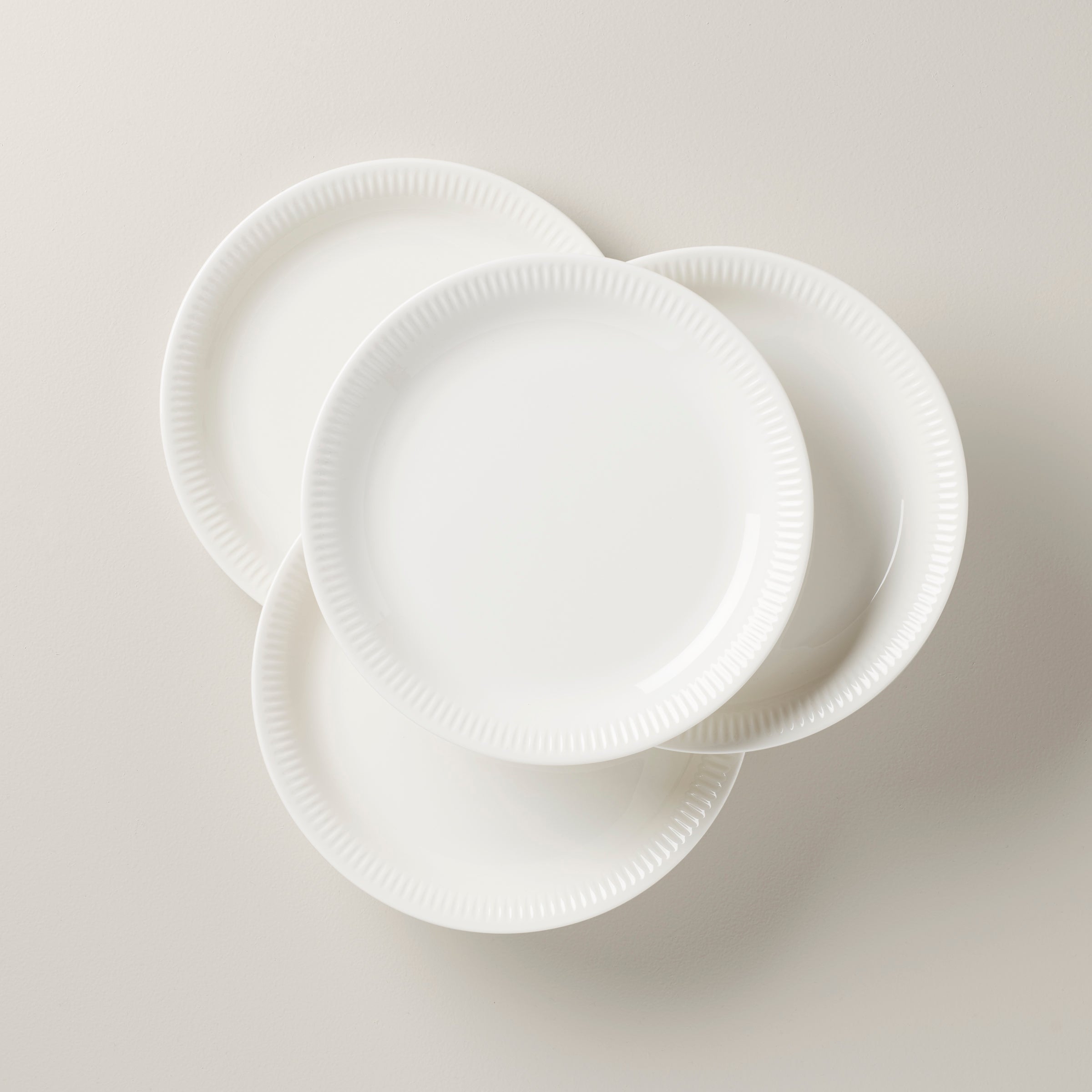 White Porcelain Dinner Plates Set of 4 | Lenox Profile Collection