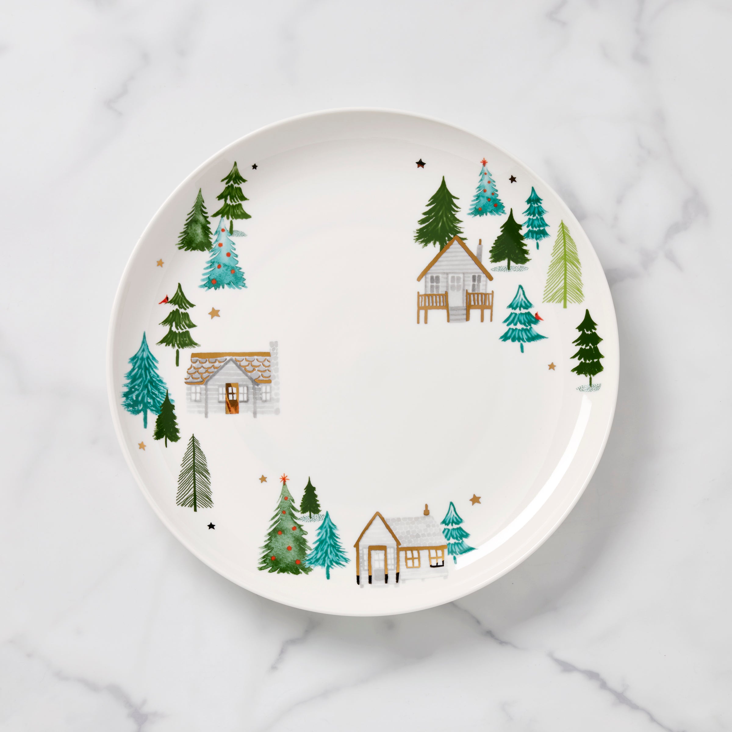 Round Serving Platter for Appetizers & Cheese | Balsam Lane