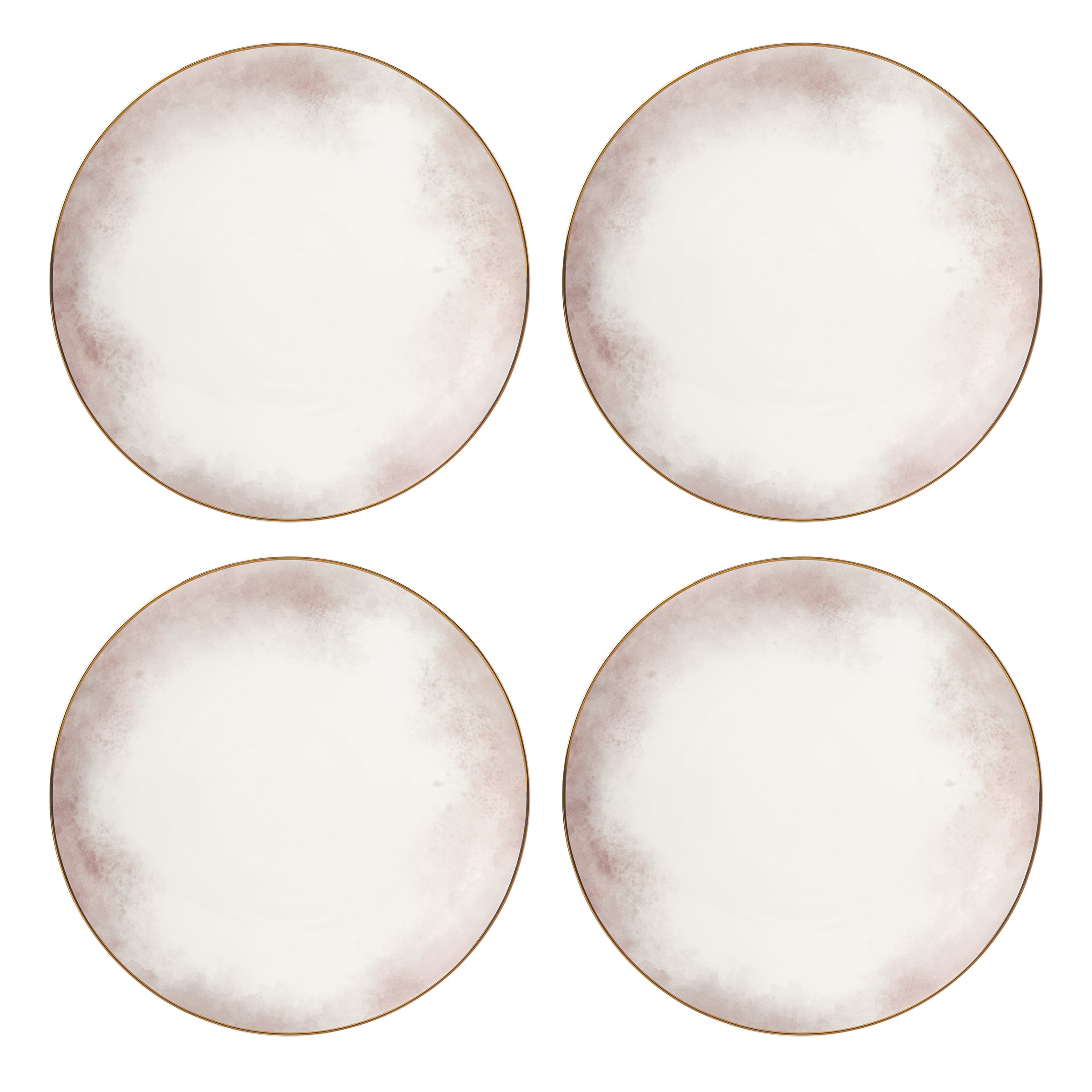 Coupe Dinner Plates Set of 4 - Microwave & Dishwasher Safe | Trianna