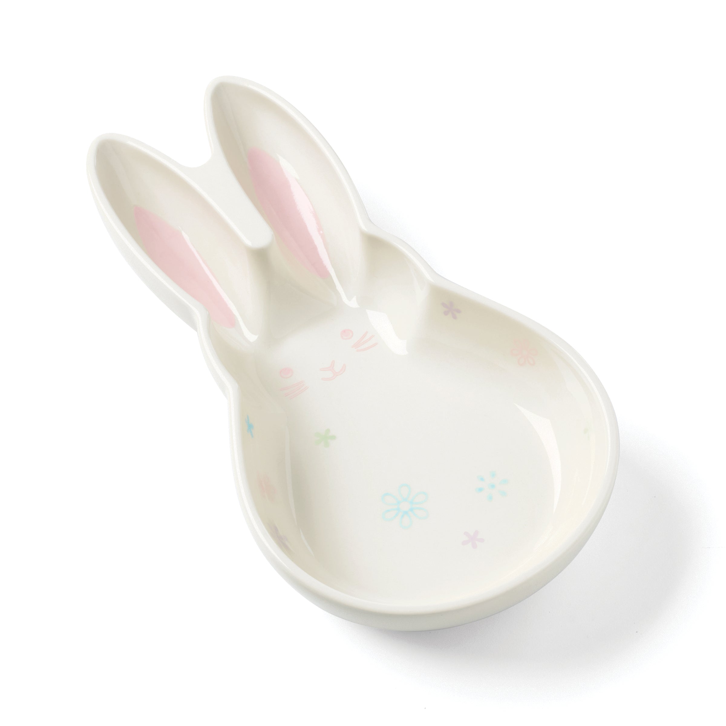 Porcelain Bunny Platter for Easter | Bunny Hop Collection