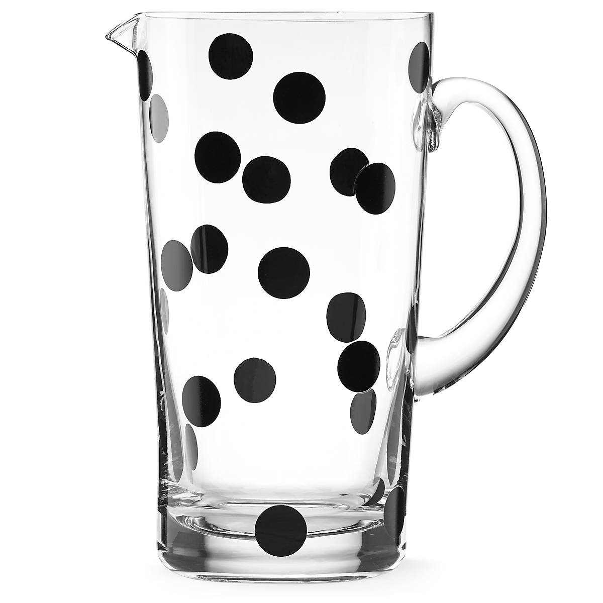 Deco Dot Glass Pitcher for Iced Beverages | Kate Spade New York