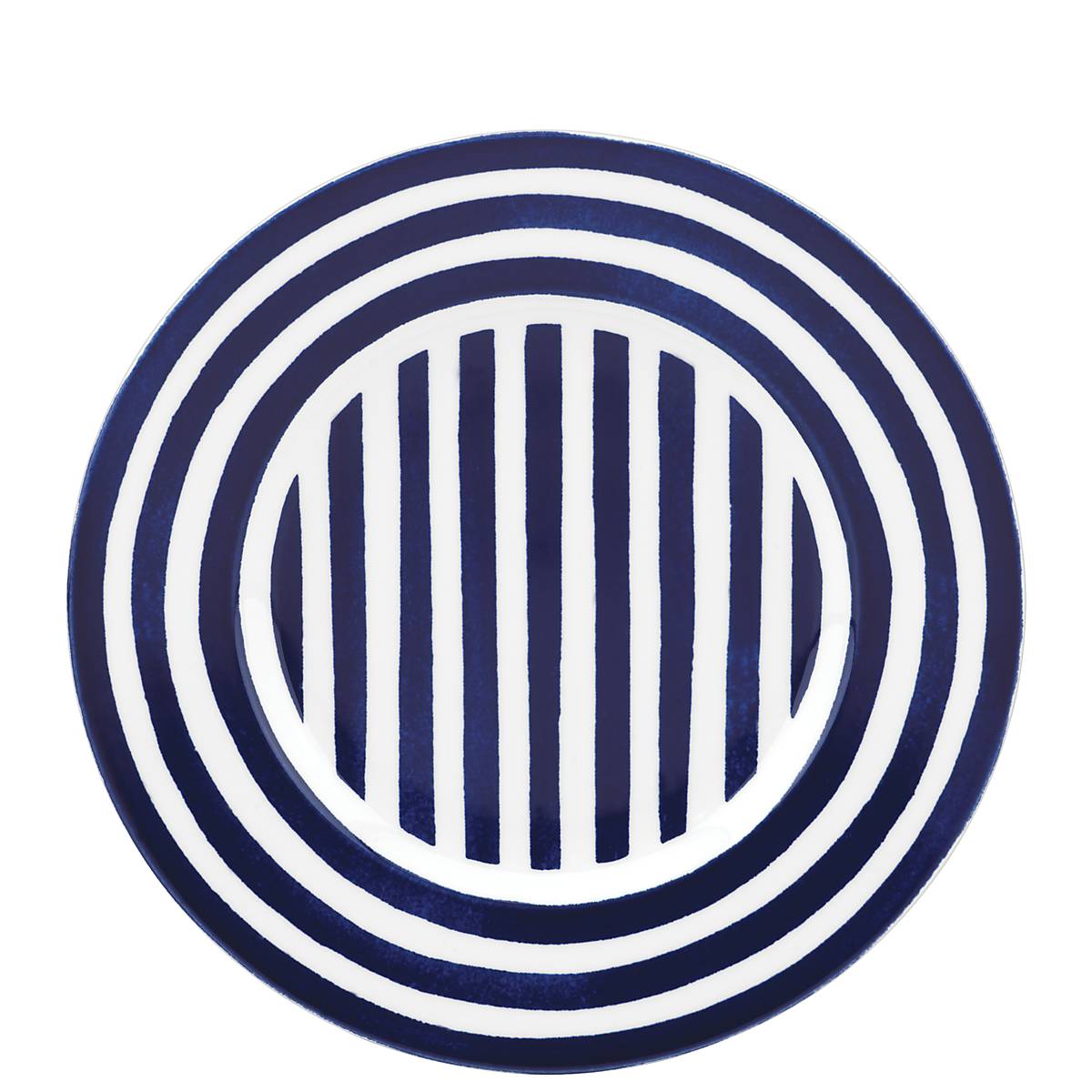 Blue Accent Plate | Microwave & Dishwasher Safe | Charlotte Street North
