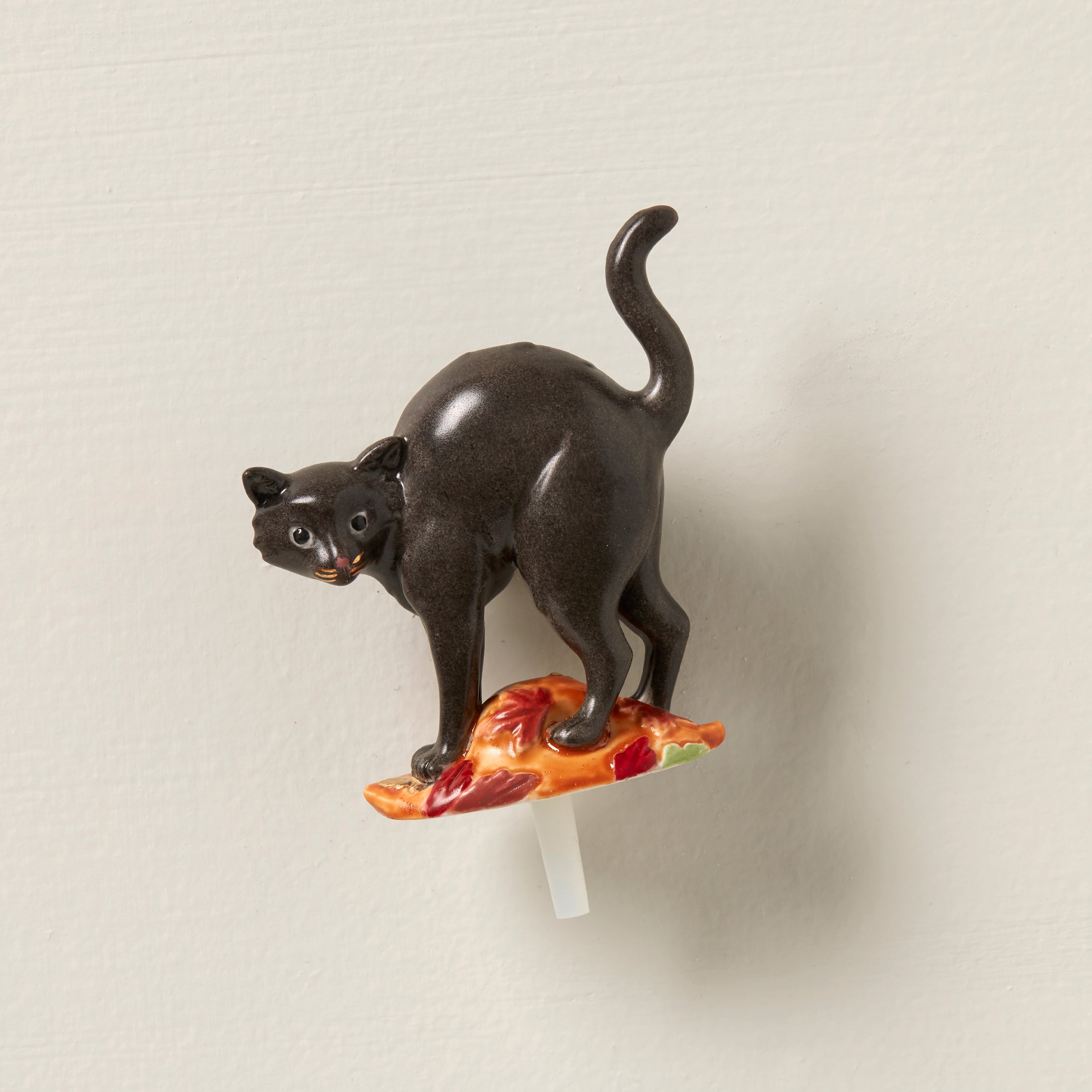 Spooky Cat Plate Topper for Halloween & Fall Decor | Profile Poppers