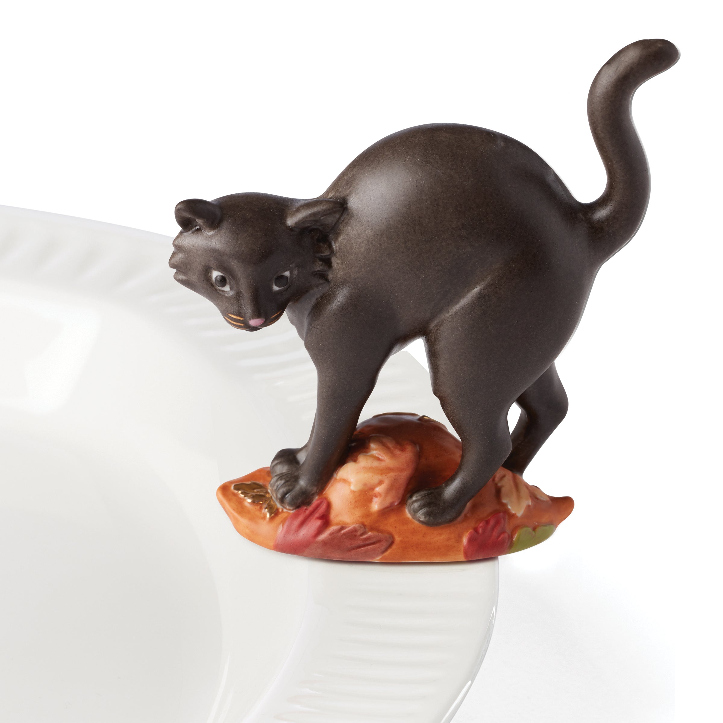Spooky Cat Plate Topper for Halloween & Fall Decor | Profile Poppers