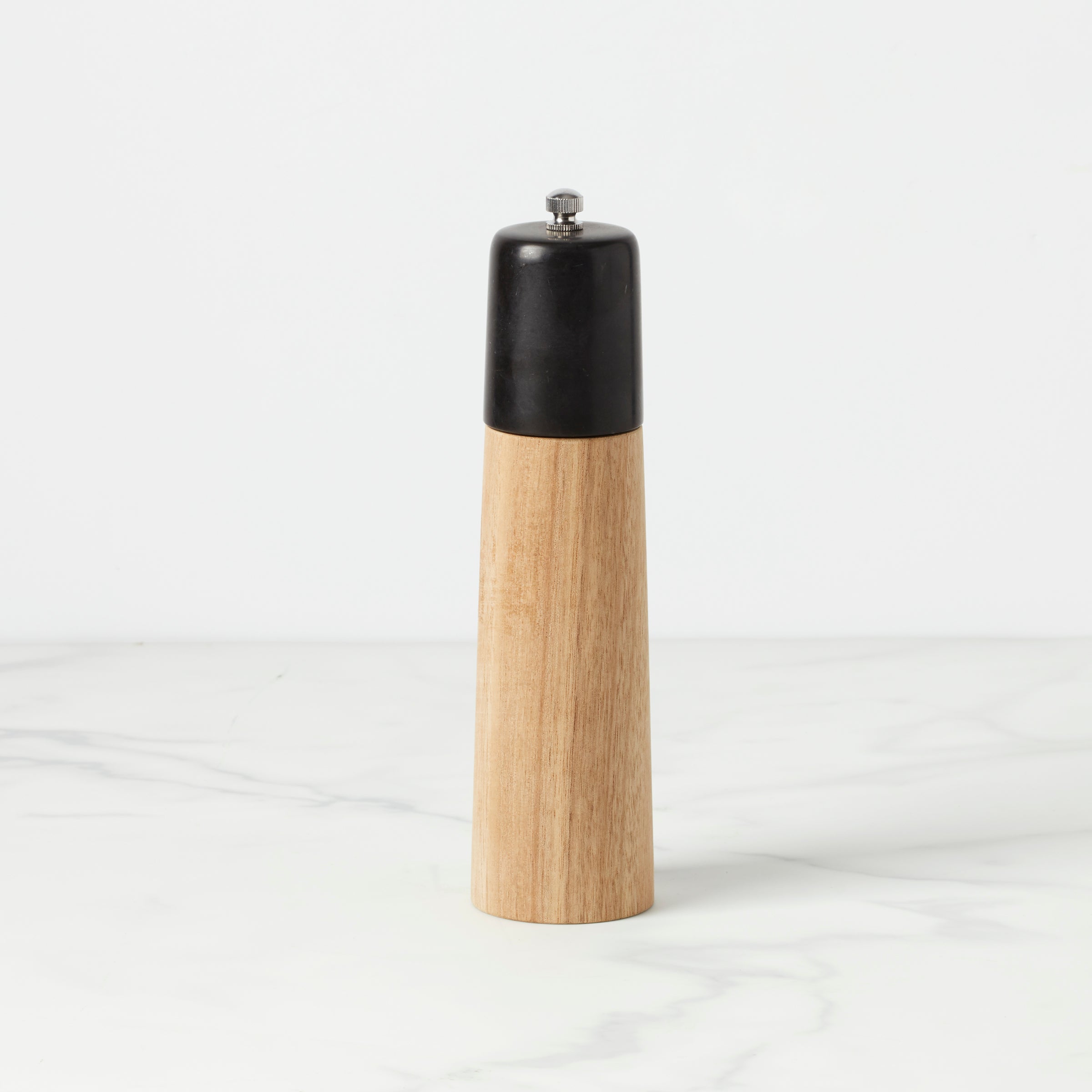 Marble & Wood Pepper Mill for Dining & Gifting | LX Collective