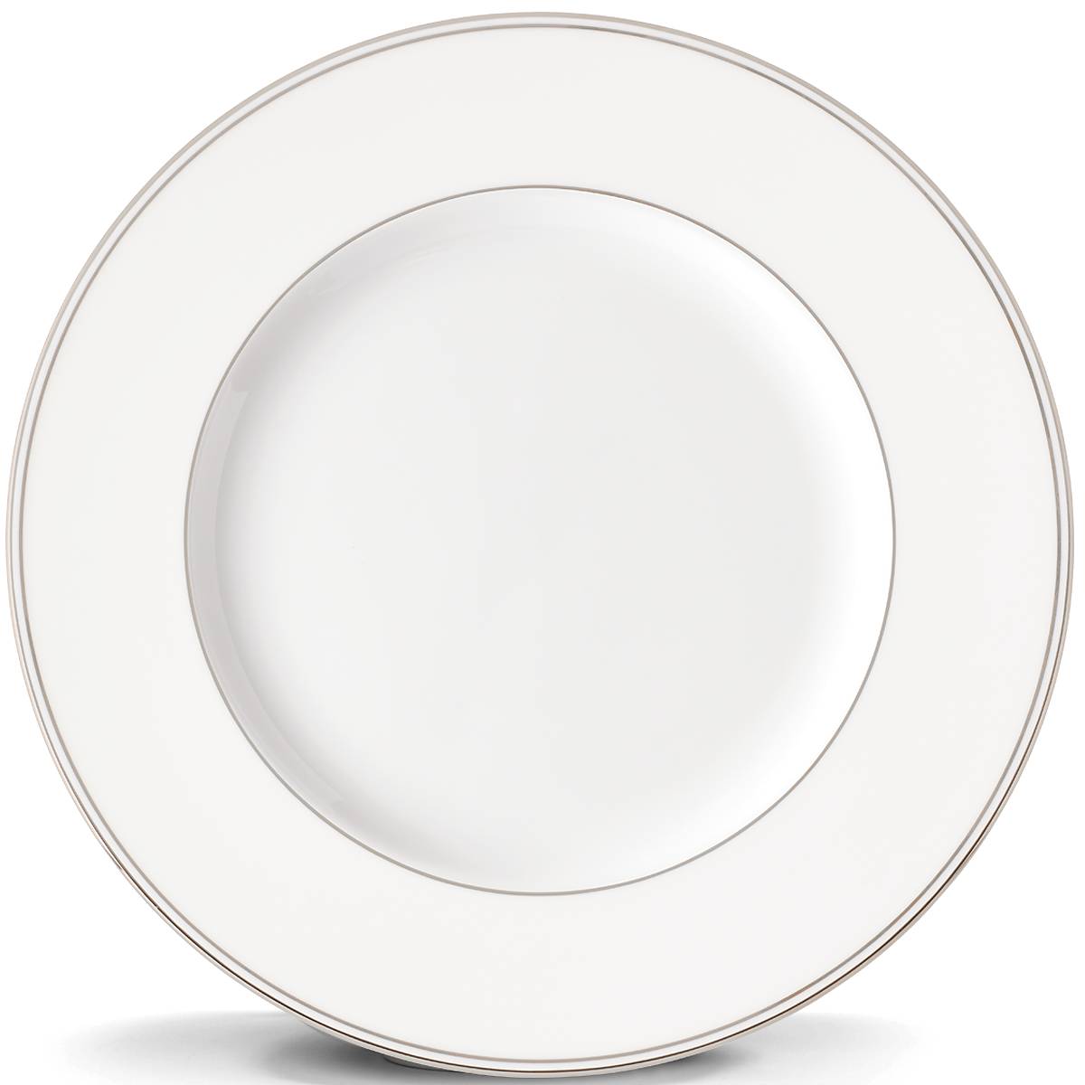 Luxury Platinum-Accented Porcelain Dinner Plate | Federal