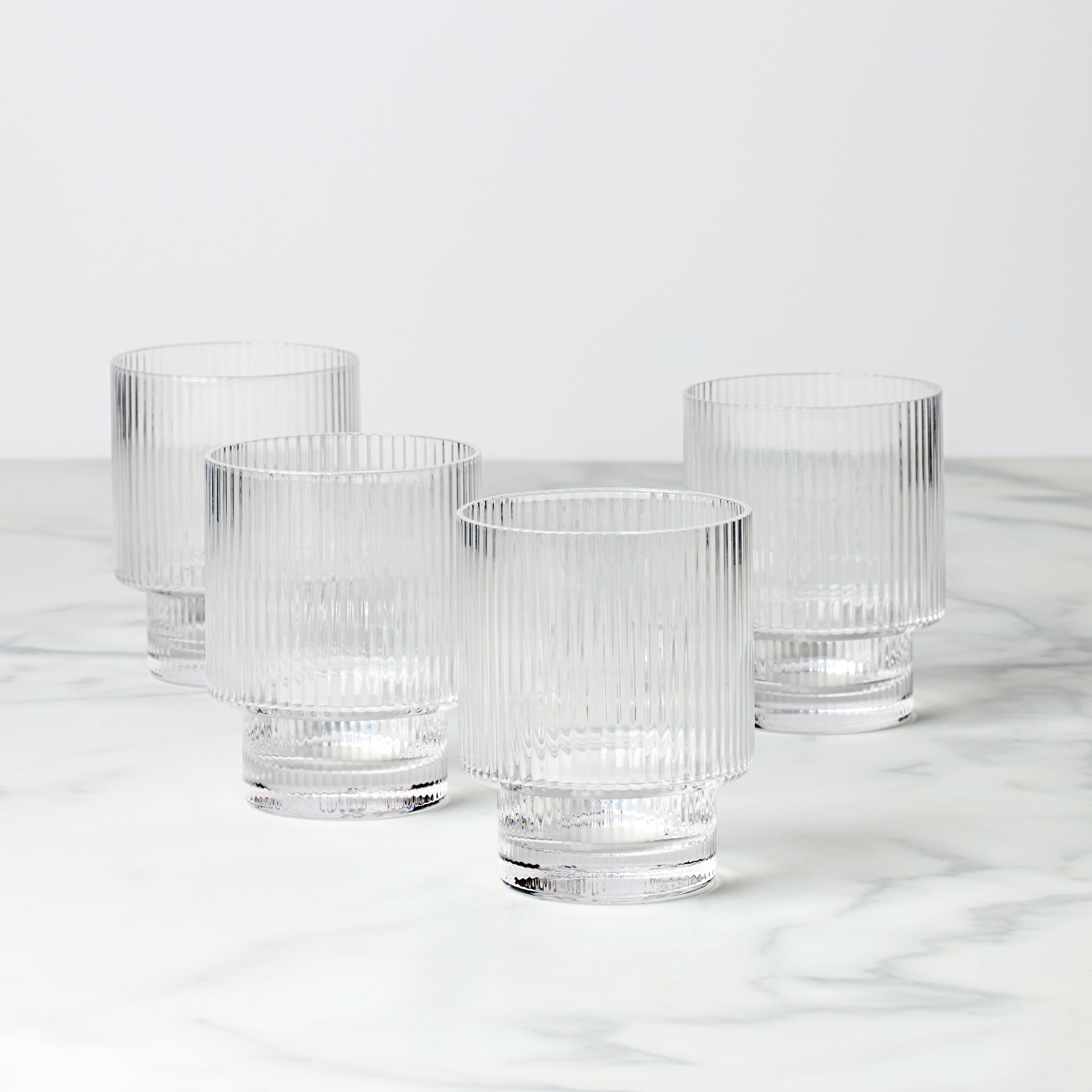 Stackable Zen-Inspired Tumblers - Set of 4 | Modulus Vapor