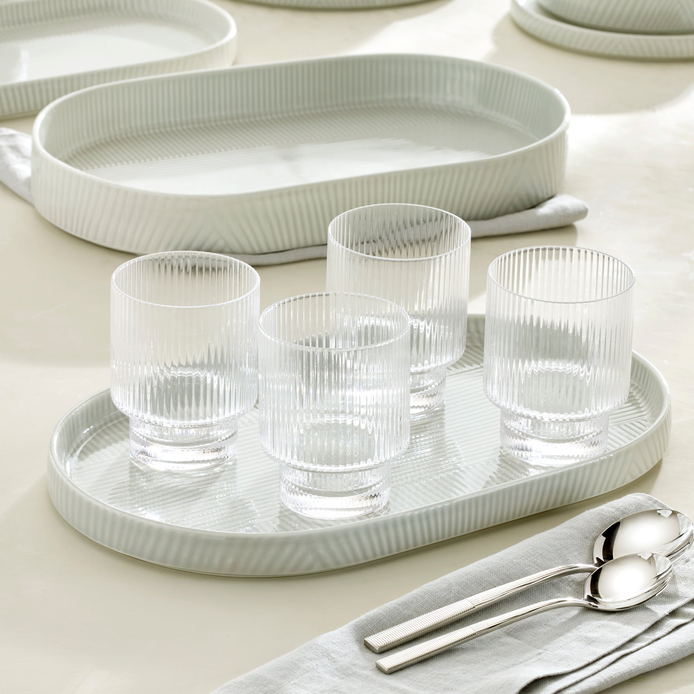Stackable Zen-Inspired Tumblers - Set of 4 | Modulus Vapor