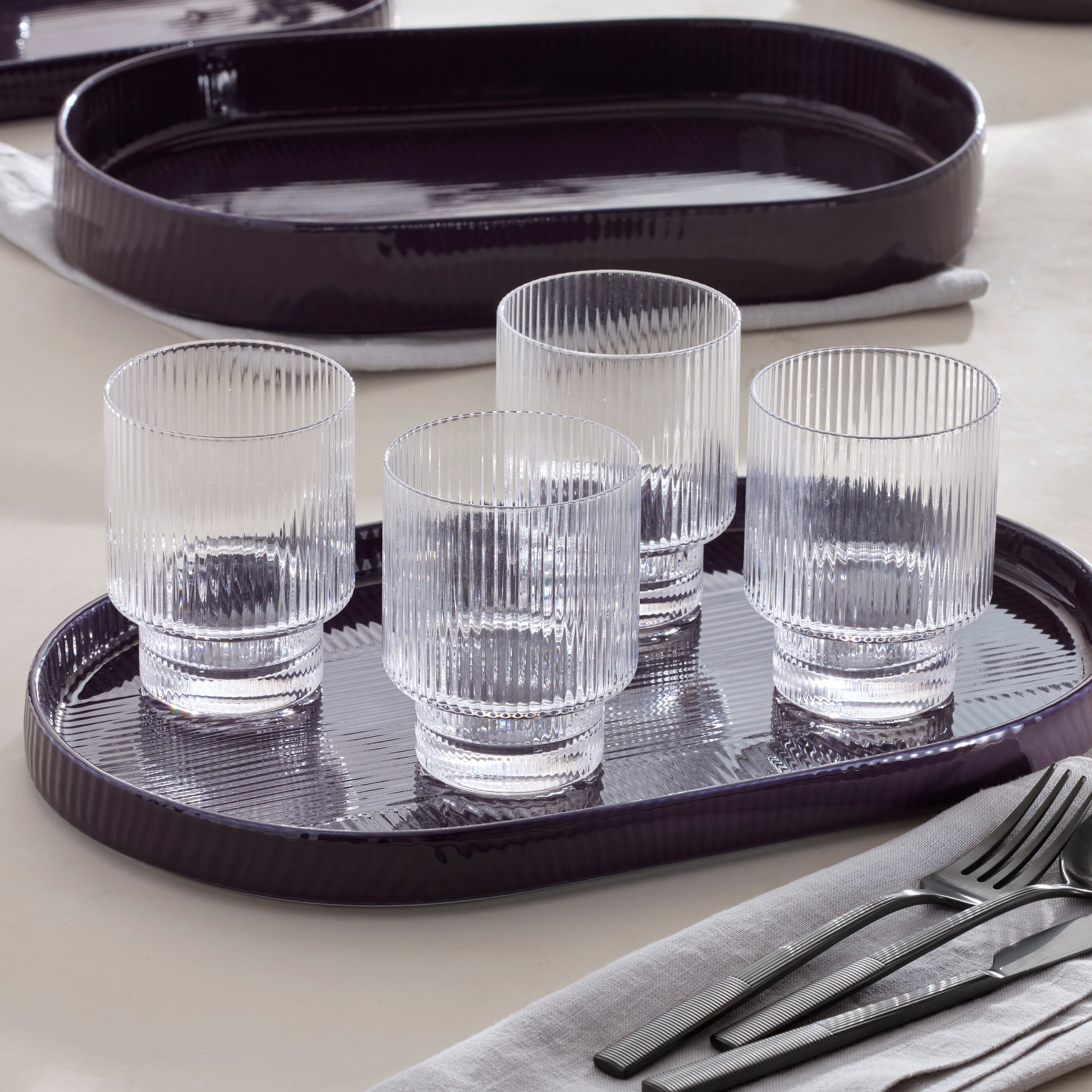 Stackable Zen-Inspired Tumblers - Set of 4 | Modulus Vapor