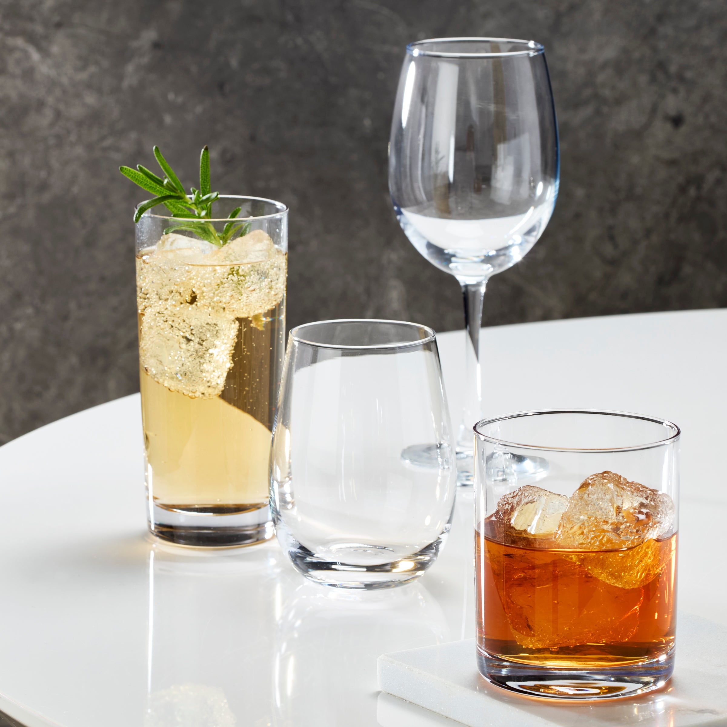 All-Purpose Wine Glasses Set of 4 for Reds & Whites | 5 O'Clock