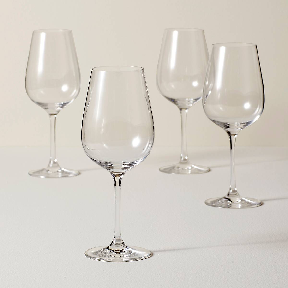 Pinot Grigio Glasses Set of 4 - Handcrafted Crystal & Break-Resistant | Tuscany Classics