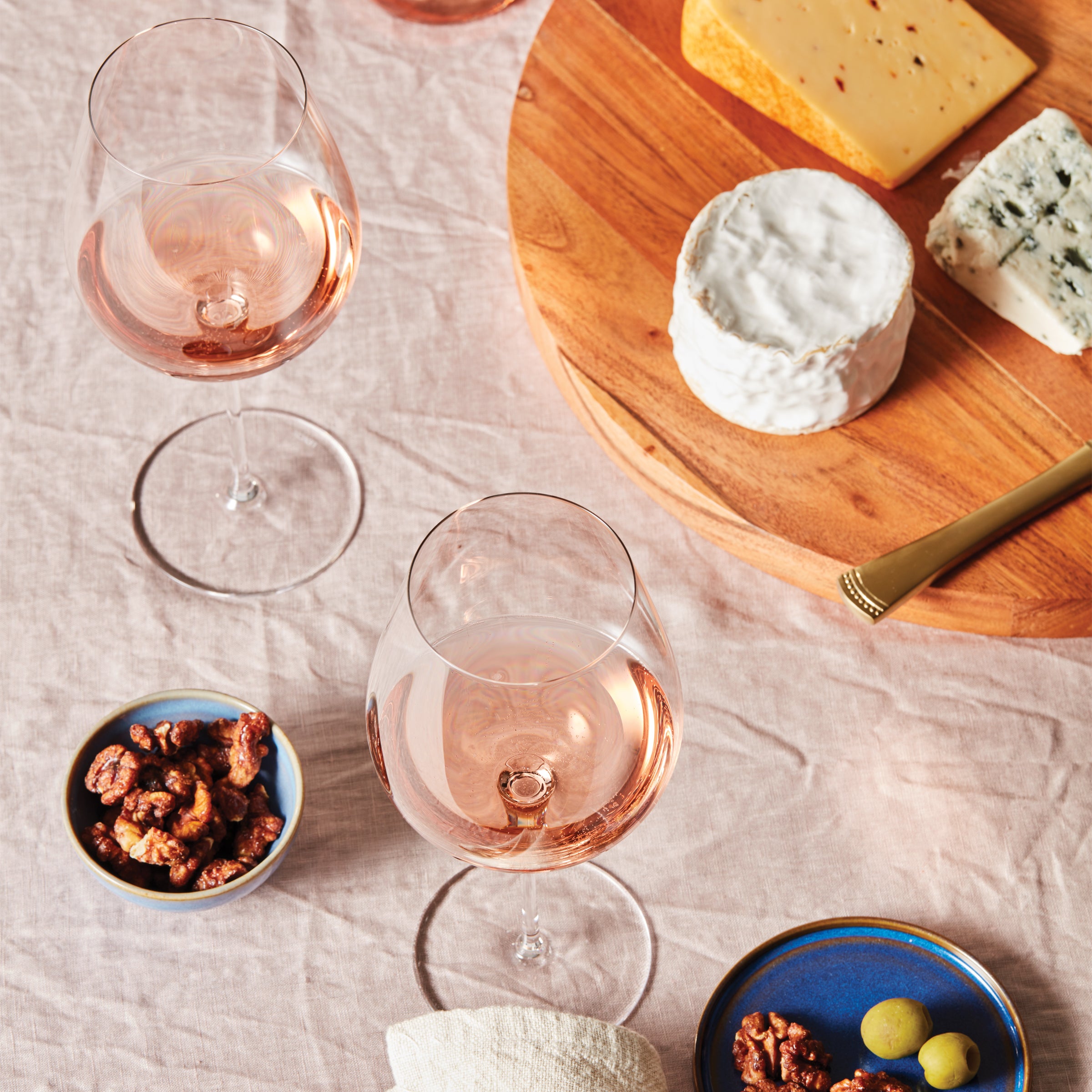 Warm Region Wine Glasses Set of 2 - Lead-Free Crystal | Tuscany Signature