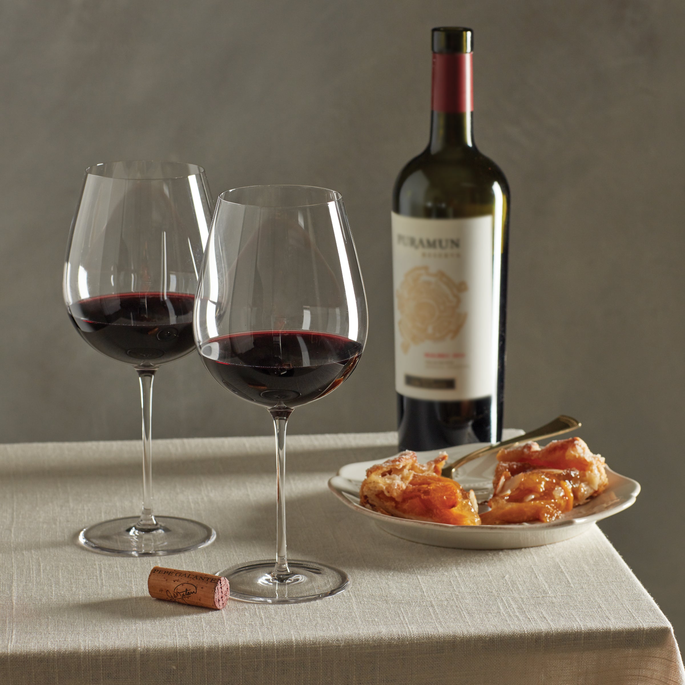 Warm Region Wine Glasses Set of 2 - Lead-Free Crystal | Tuscany Signature