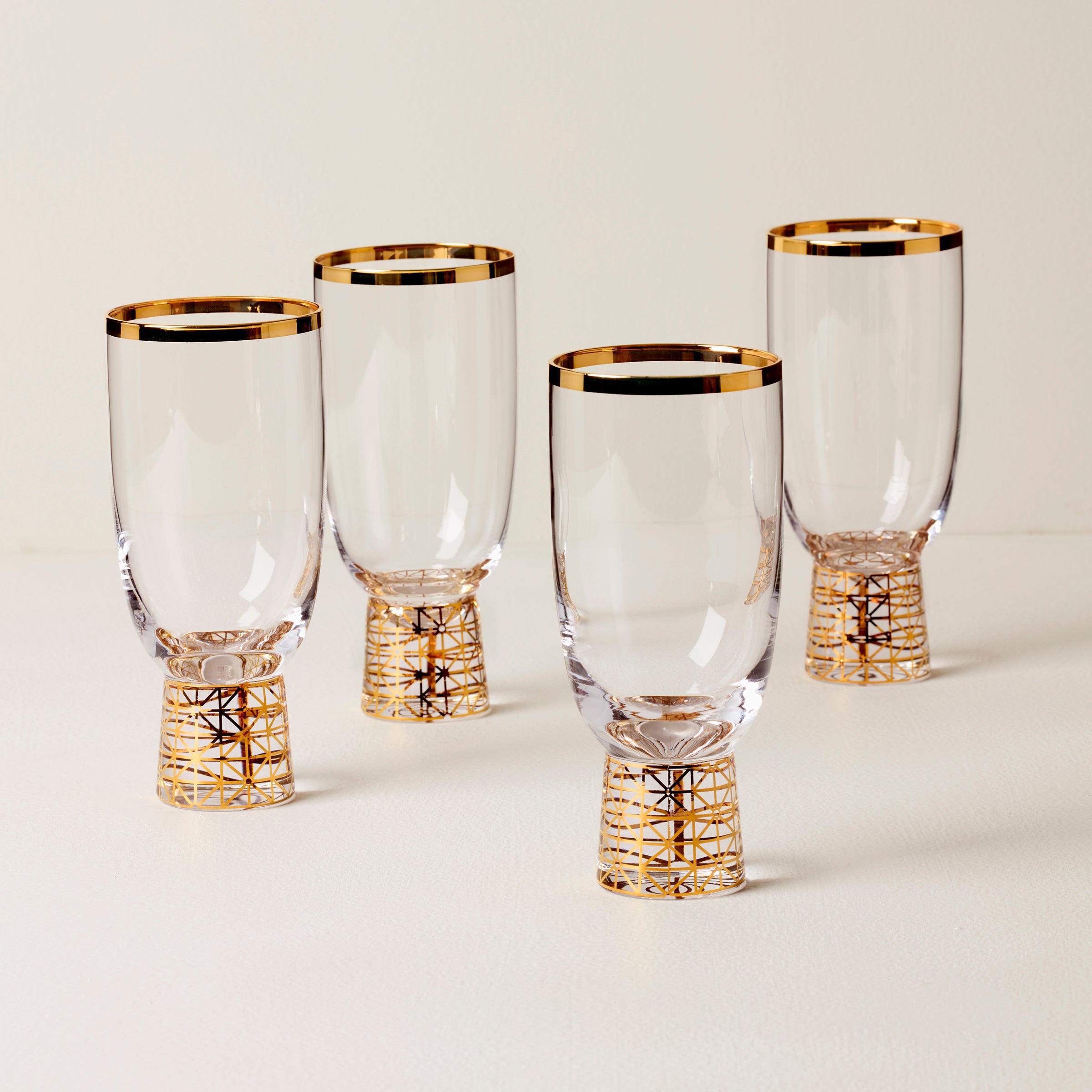 Gold Frost All-Purpose Glasses Set of 4 | Tuscany Classics