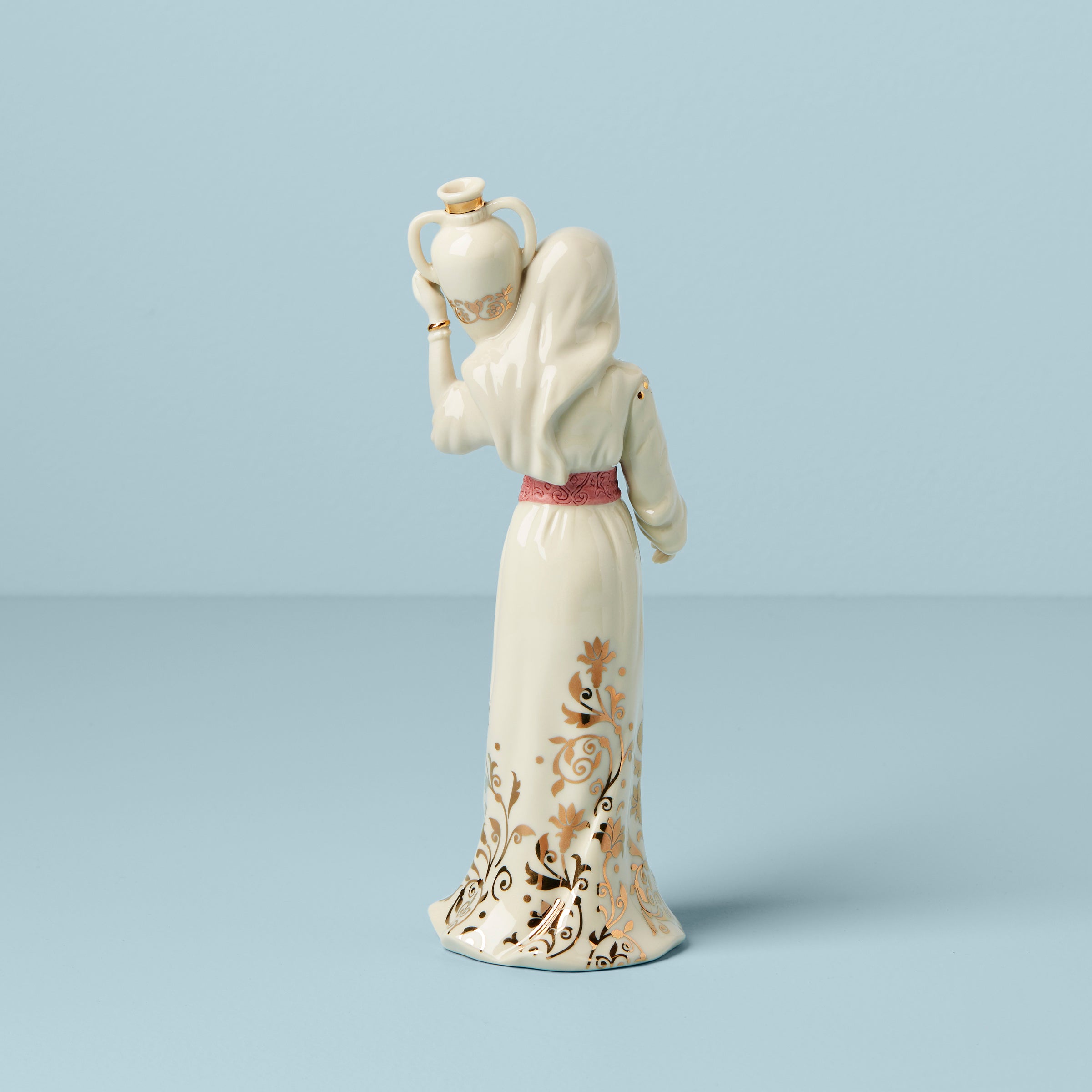 Hand-Painted Nativity Figurine with 24k Gold Accents | First Blessing
