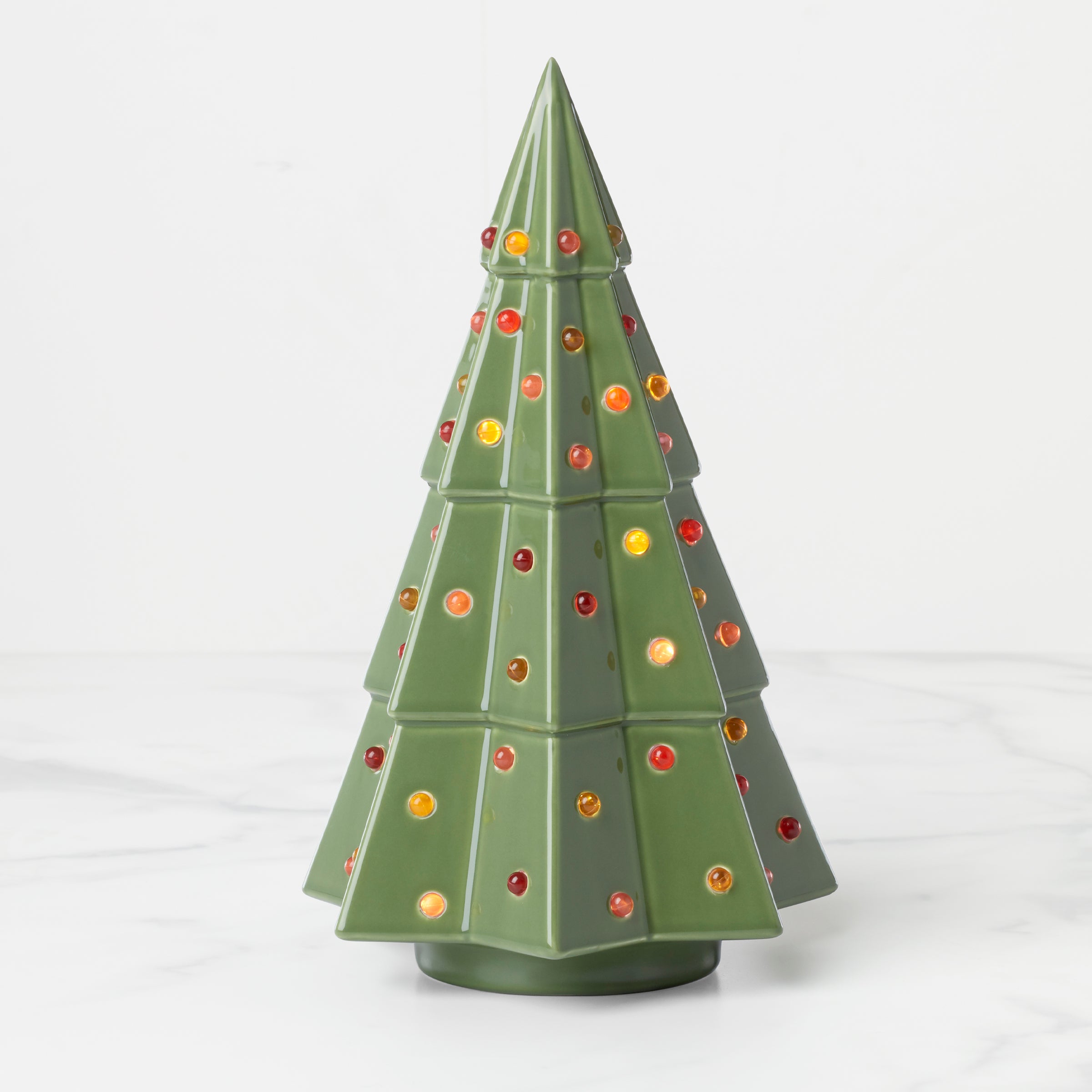 Large Lit Christmas Tree Figurine | Kate Spade New York
