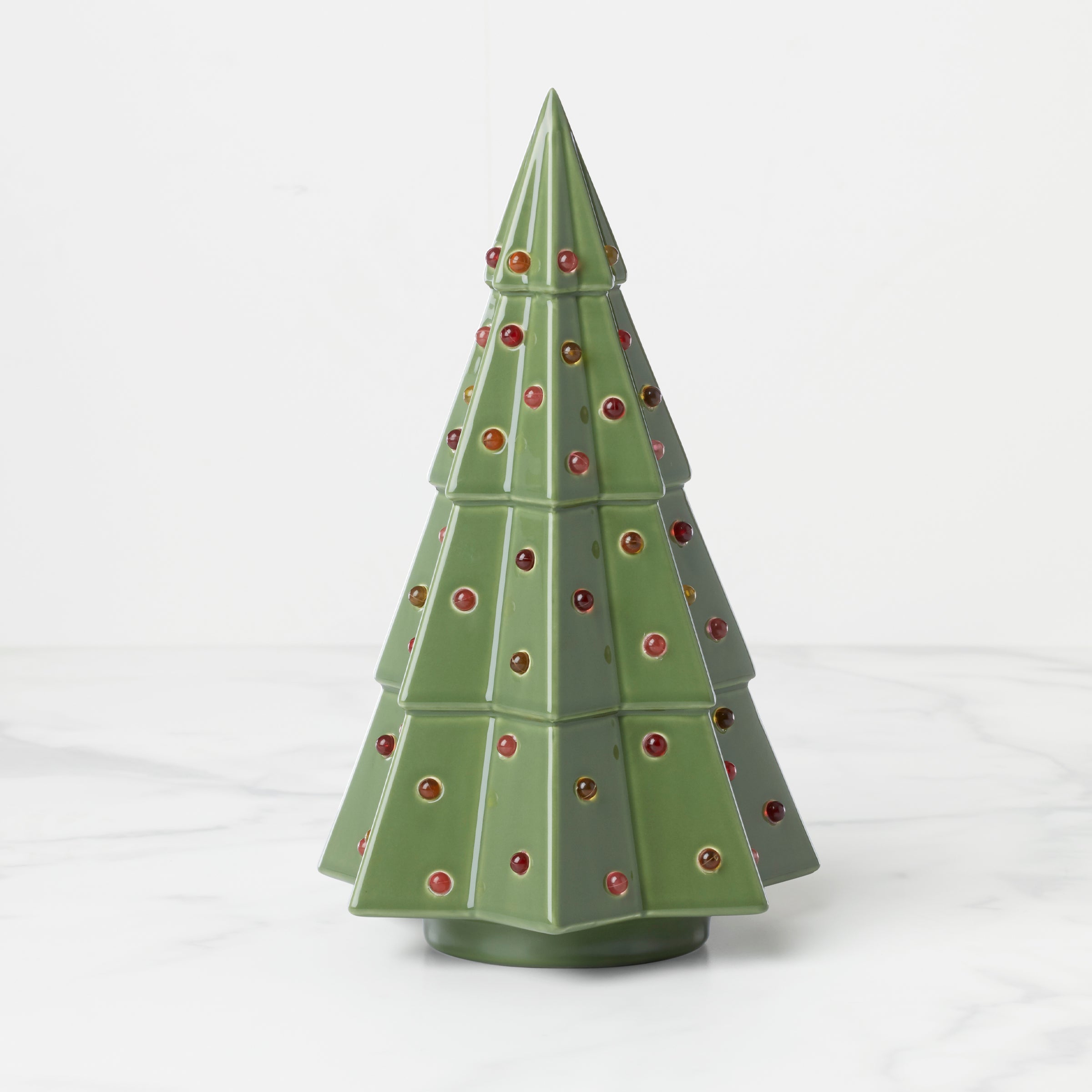 Large Lit Christmas Tree Figurine | Kate Spade New York