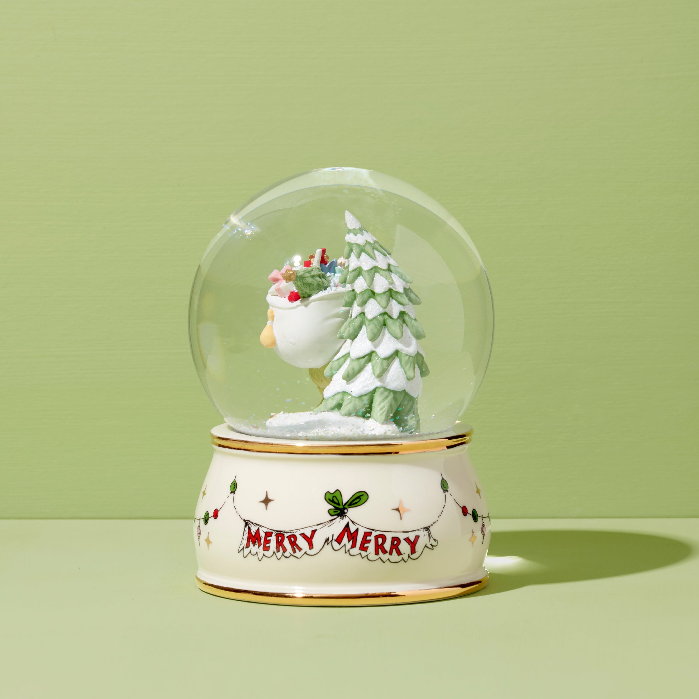 The Grinch Christmas Snow Globe | Festive Holiday Decor