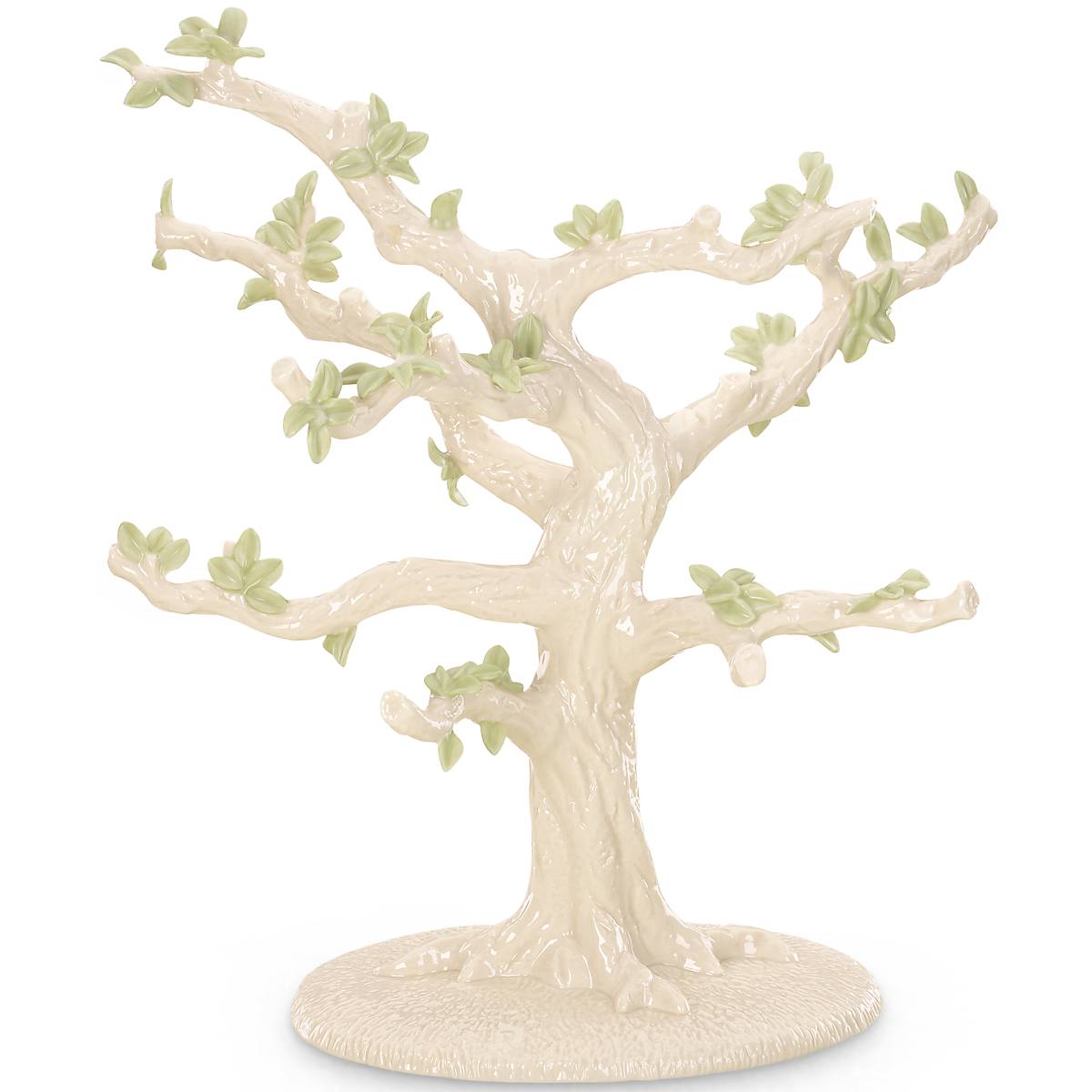 Ivory Porcelain Ornament Tree for Mini Decor | Handcrafted Display