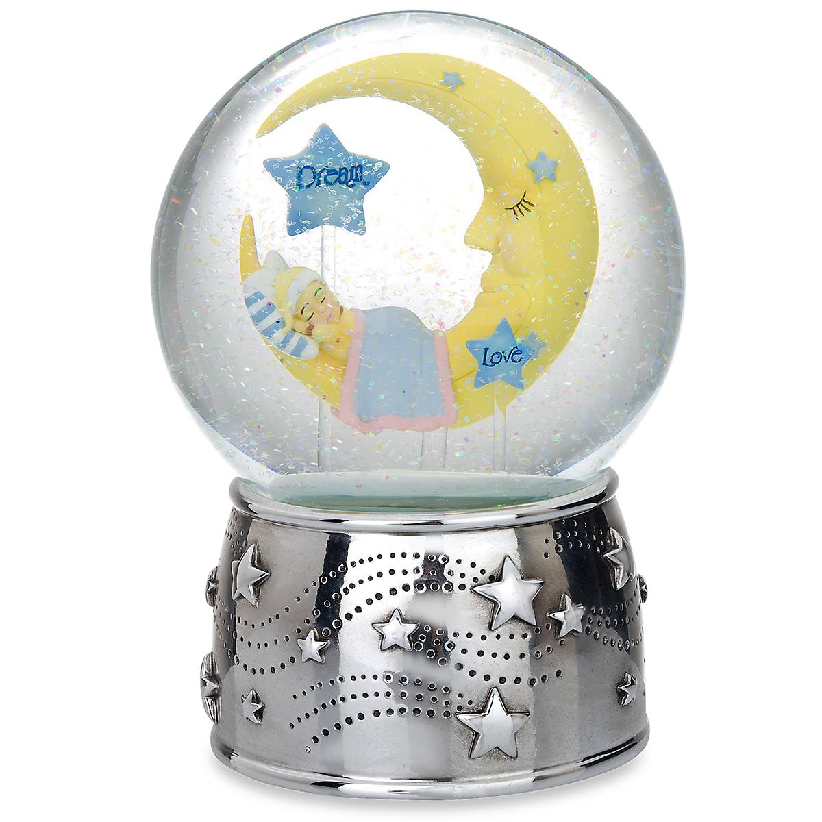 Musical Water Globe with Twinkle Twinkle Song | Sweet Dream Silverplate