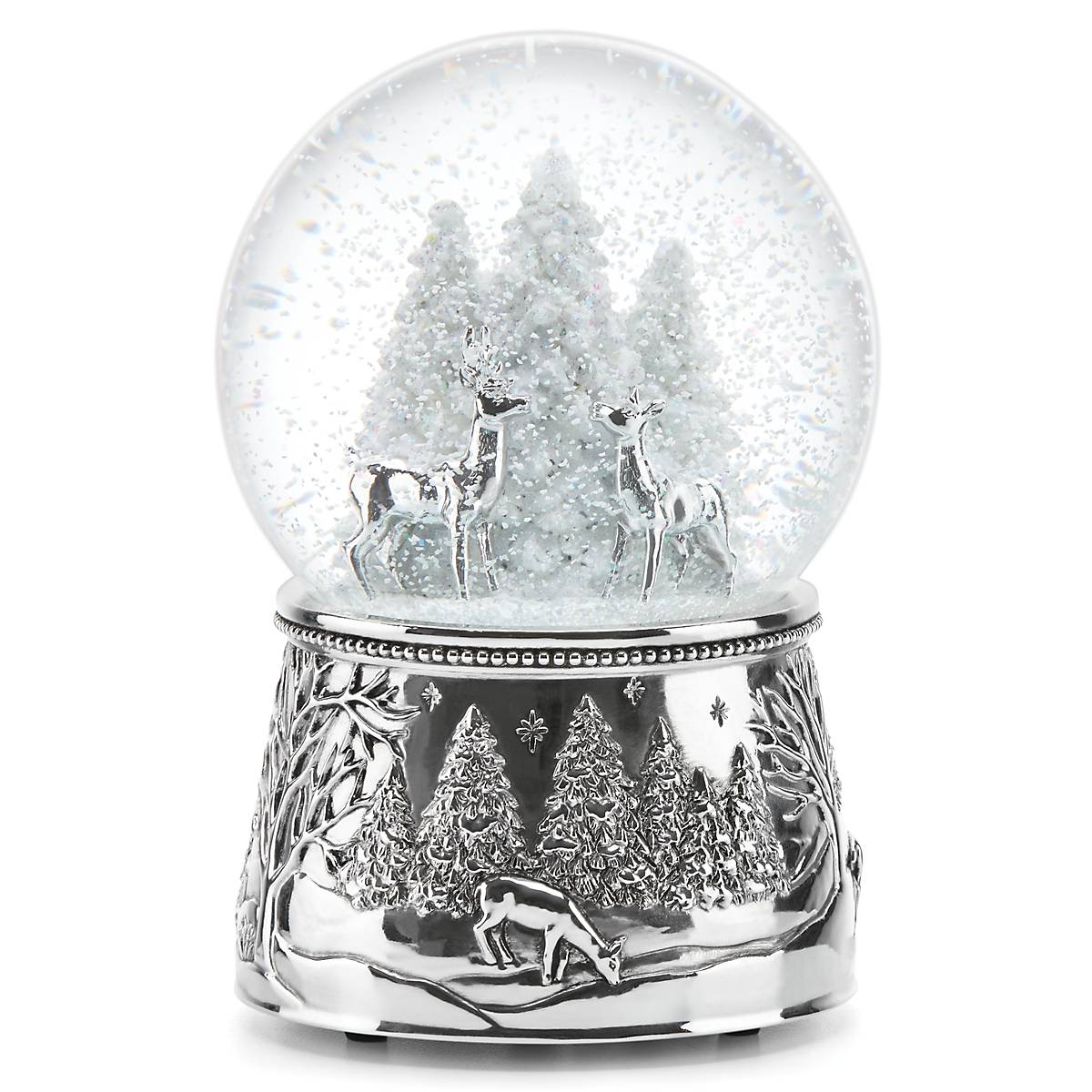 Reindeer Snow Globe with Silent Night Music | North Pole Bound Collection