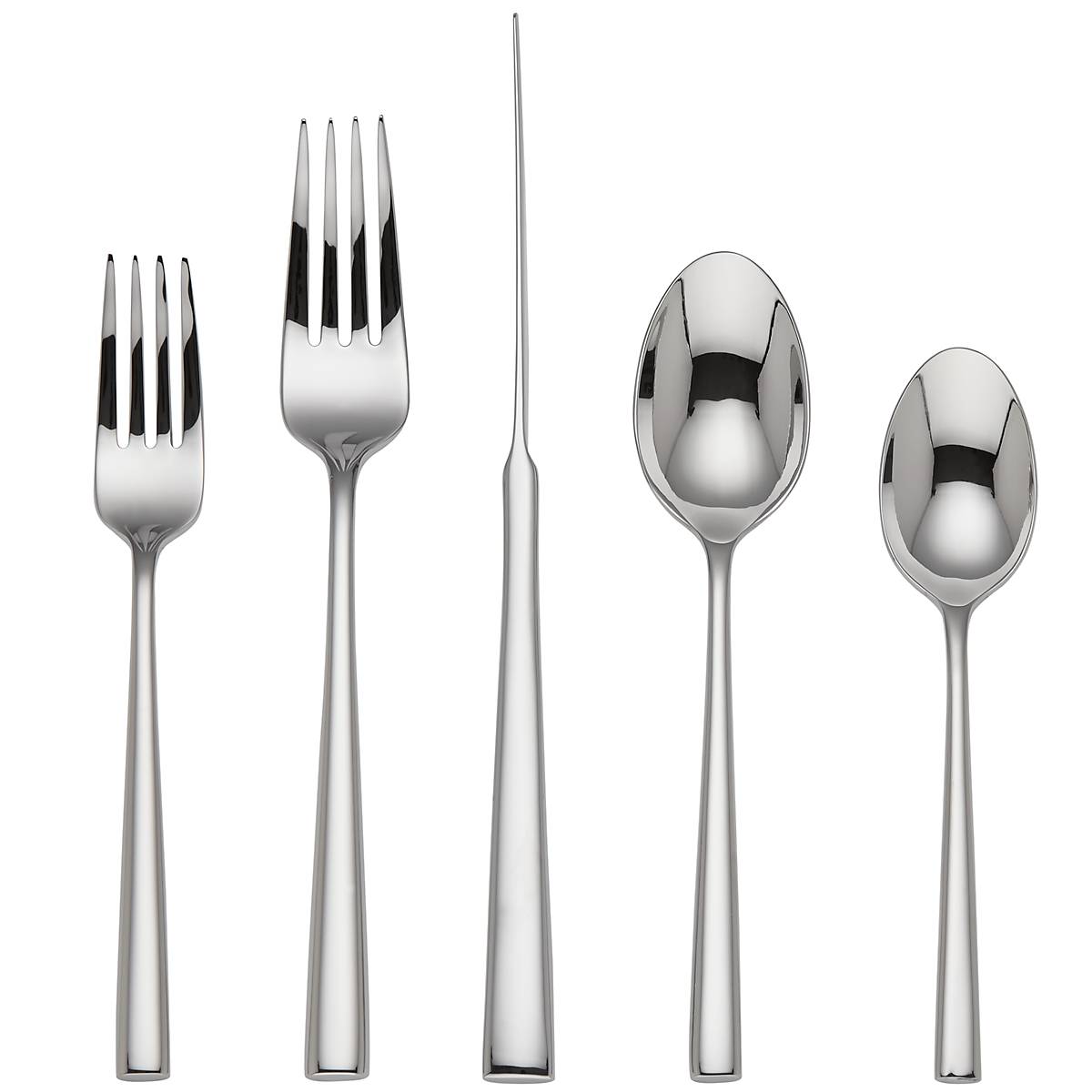 Gold Stainless Steel Flatware Set 5-Piece | Malmo