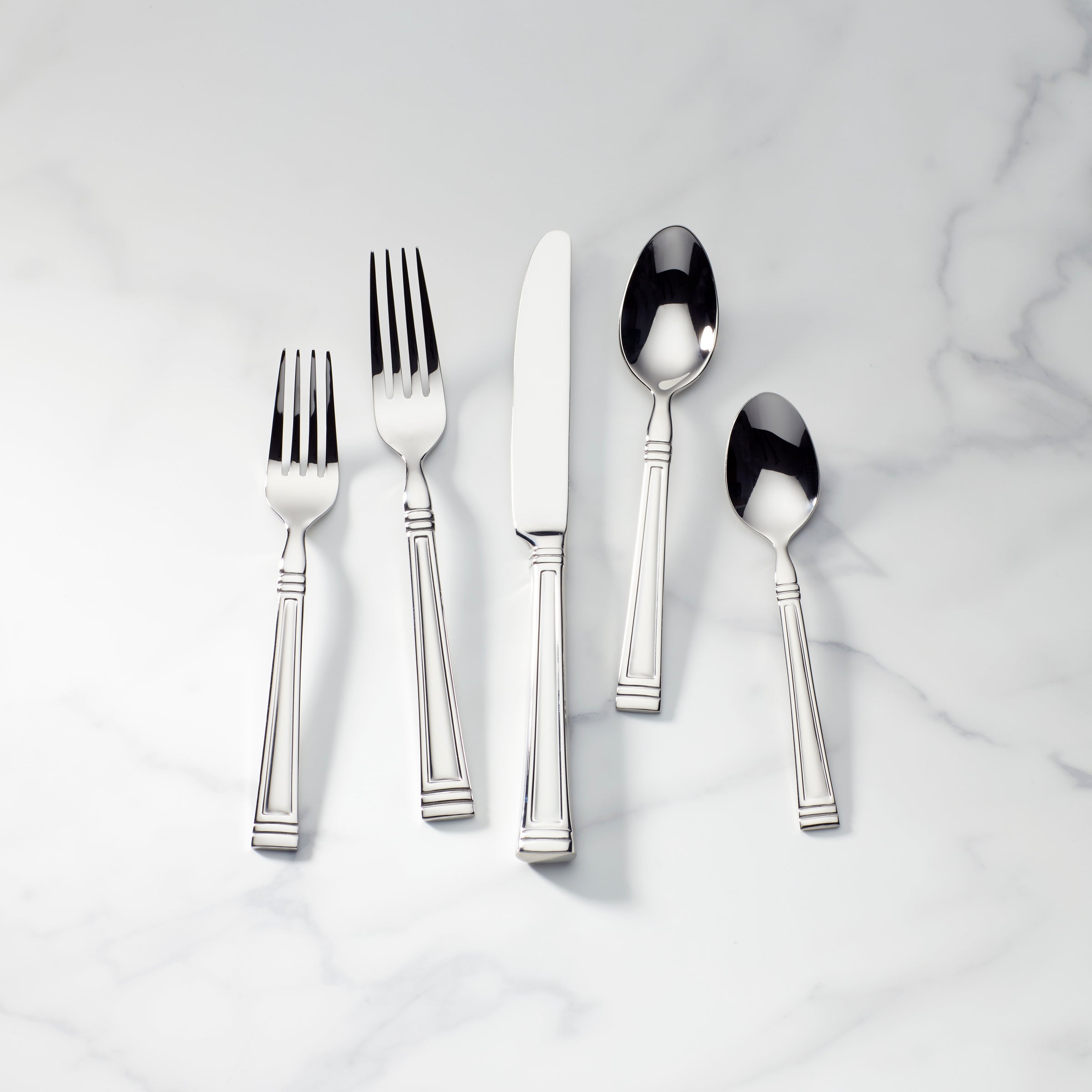 65-Piece Stainless Steel Flatware Set for Dining | Esquire