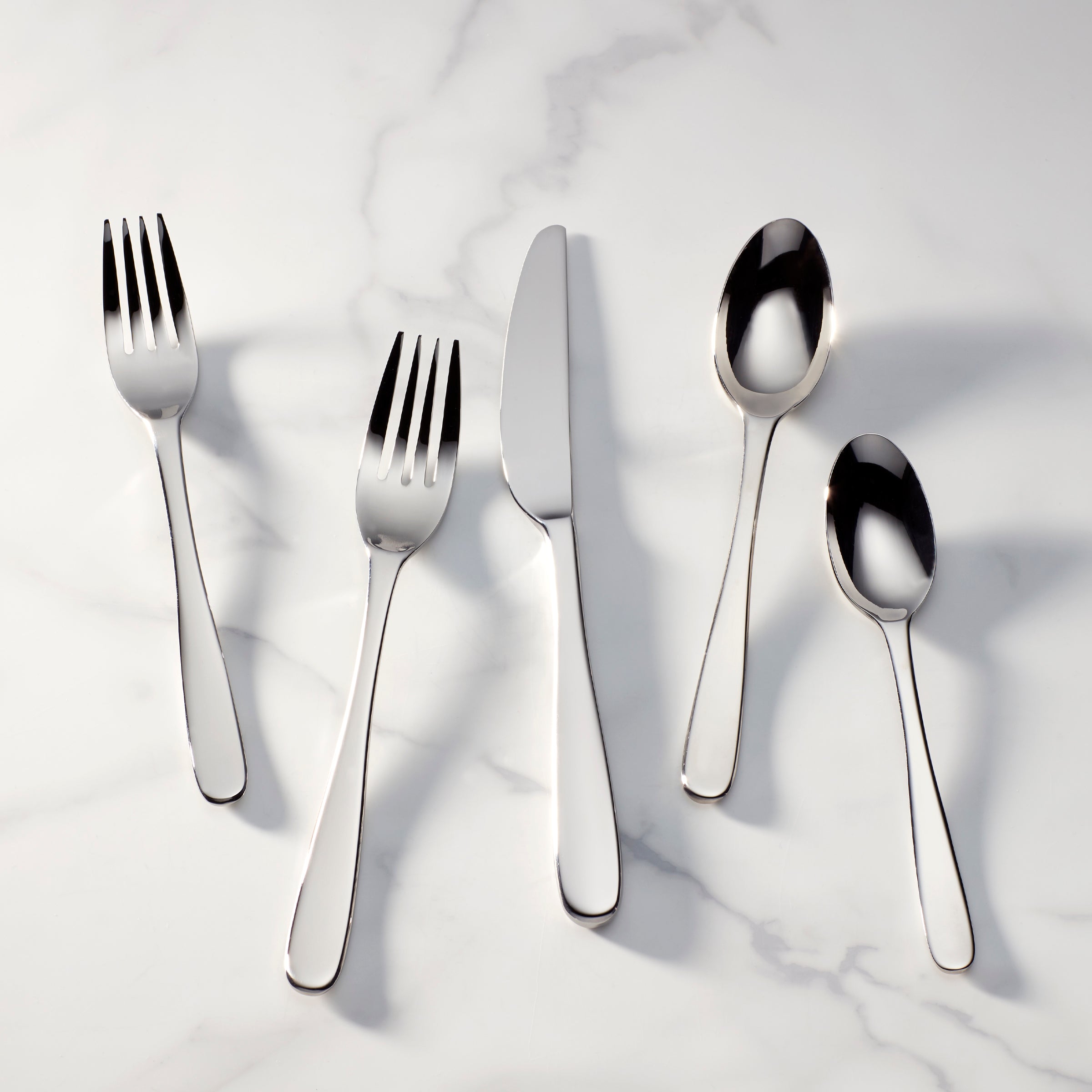 65-Piece Stainless Steel Flatware Set for Dining | Stratton by Lenox