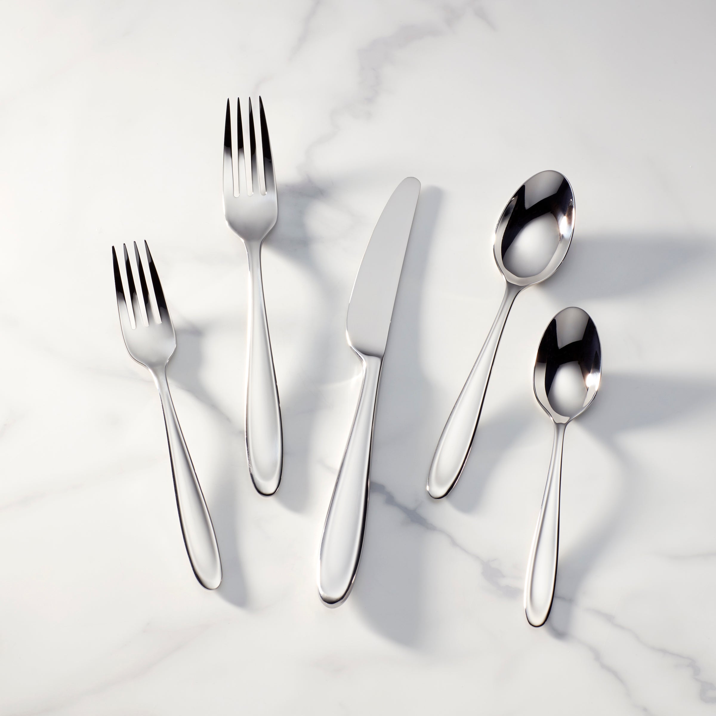65-Piece Stainless Steel Flatware Set for 12 | Cantera