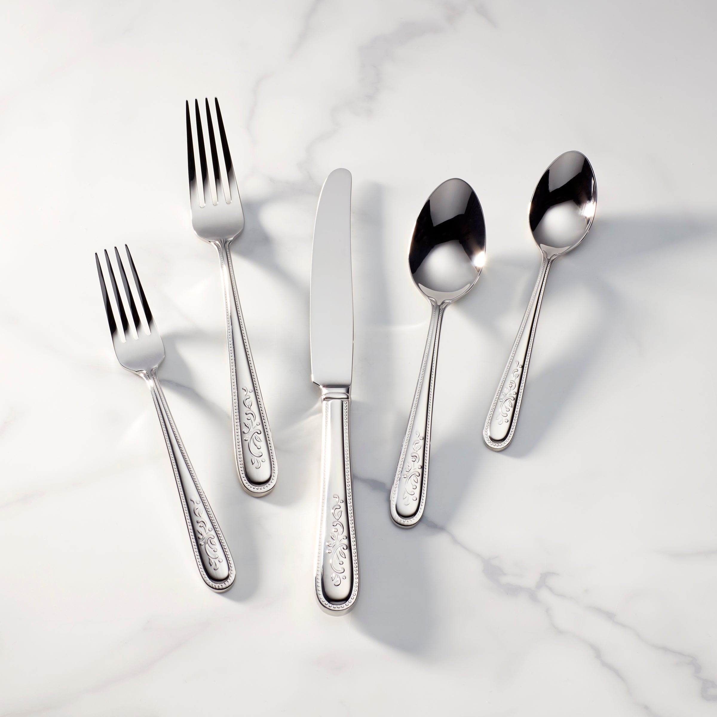 Opal Innocence 5-Piece Stainless Steel Place Setting | Lenox