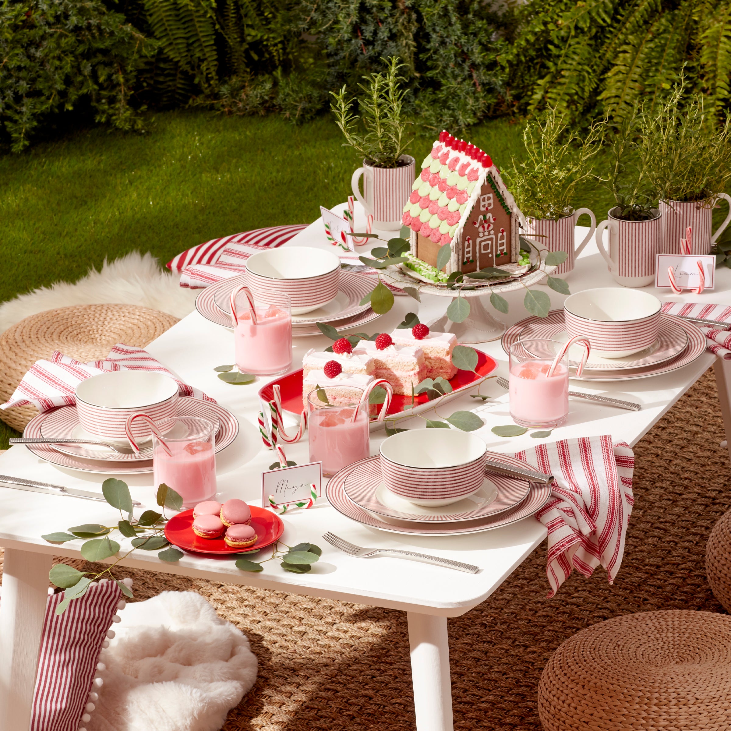 Stainless Steel Flatware Set with Rope Motif | Kate Spade Wickford