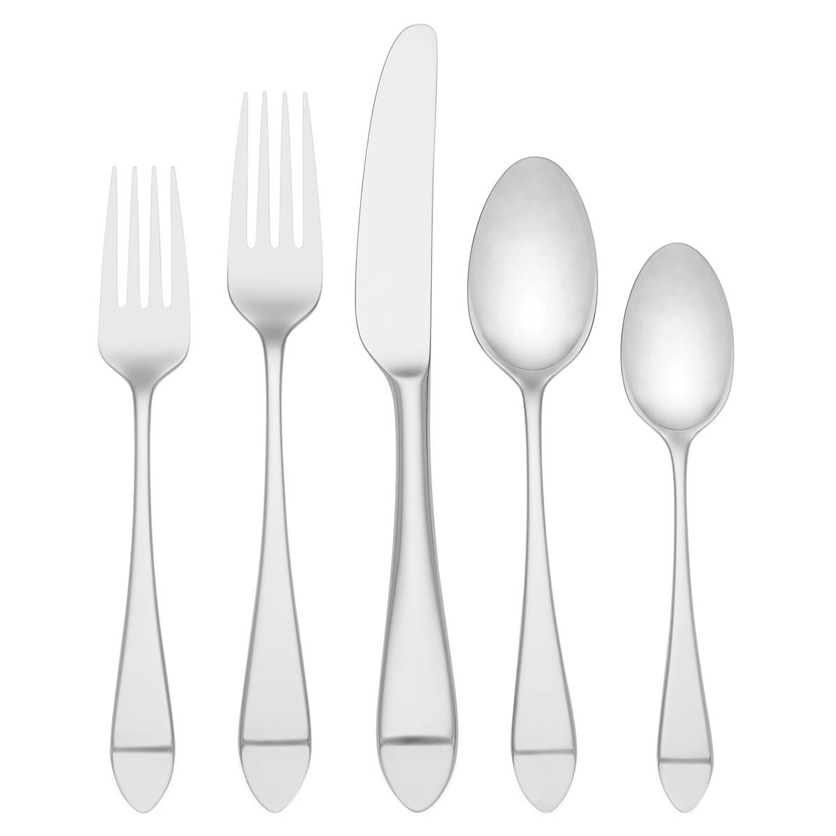 Stainless Steel 5-Piece Flatware Set for Dining | Charlotte Street