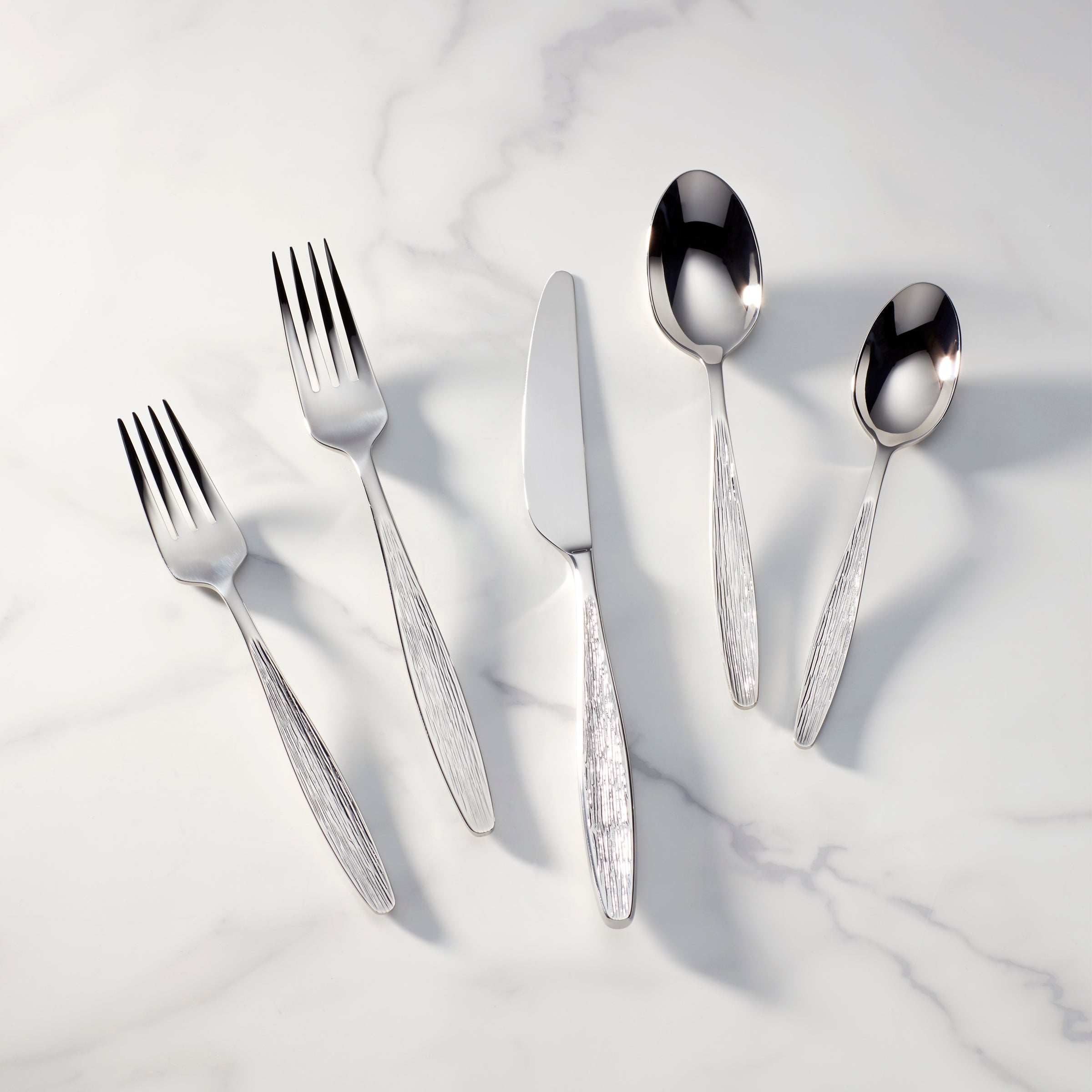 65-Piece Stainless Steel Flatware Set | Emerick