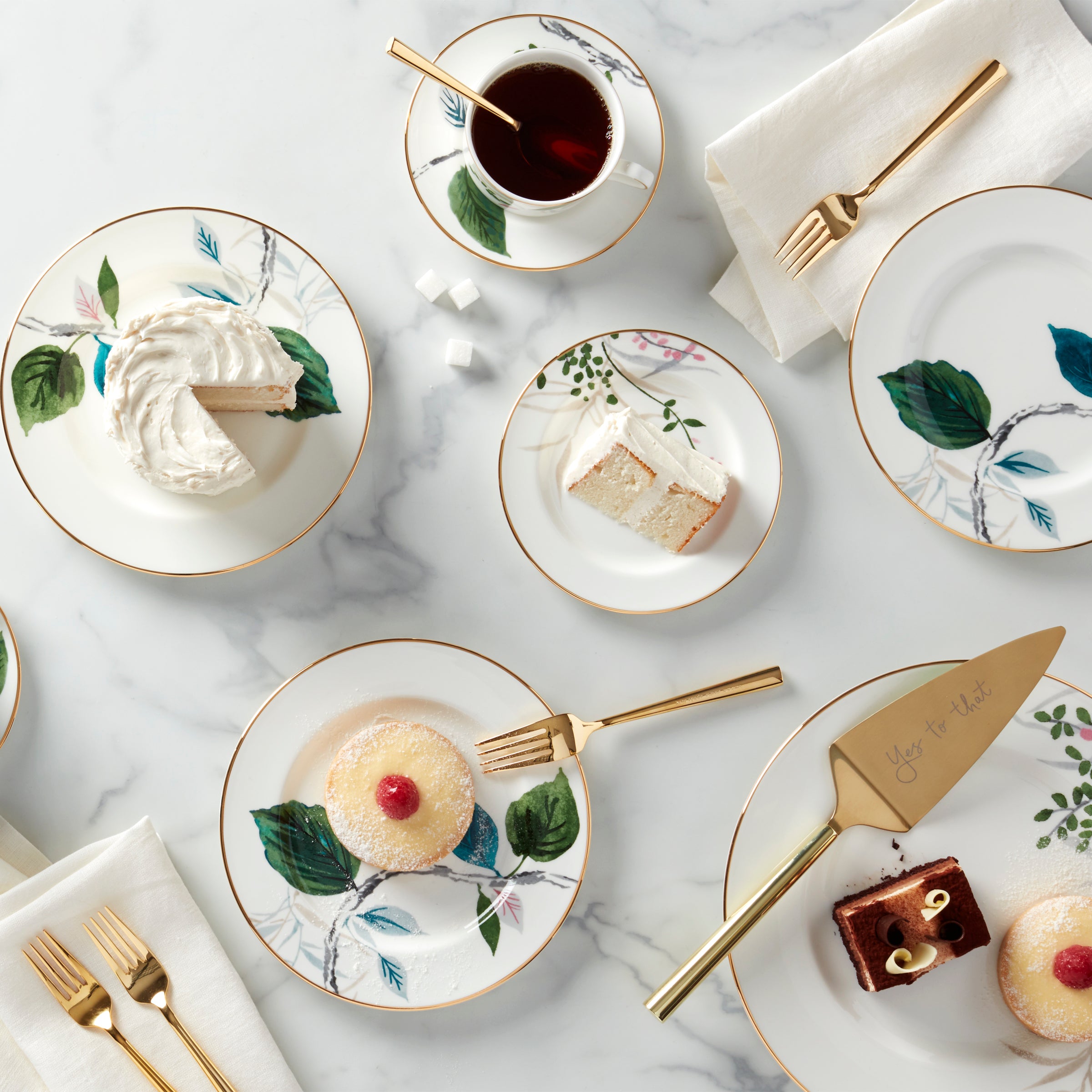 Gold-Plated 20-Piece Flatware Set for Elegant Dining | Malmo Gold