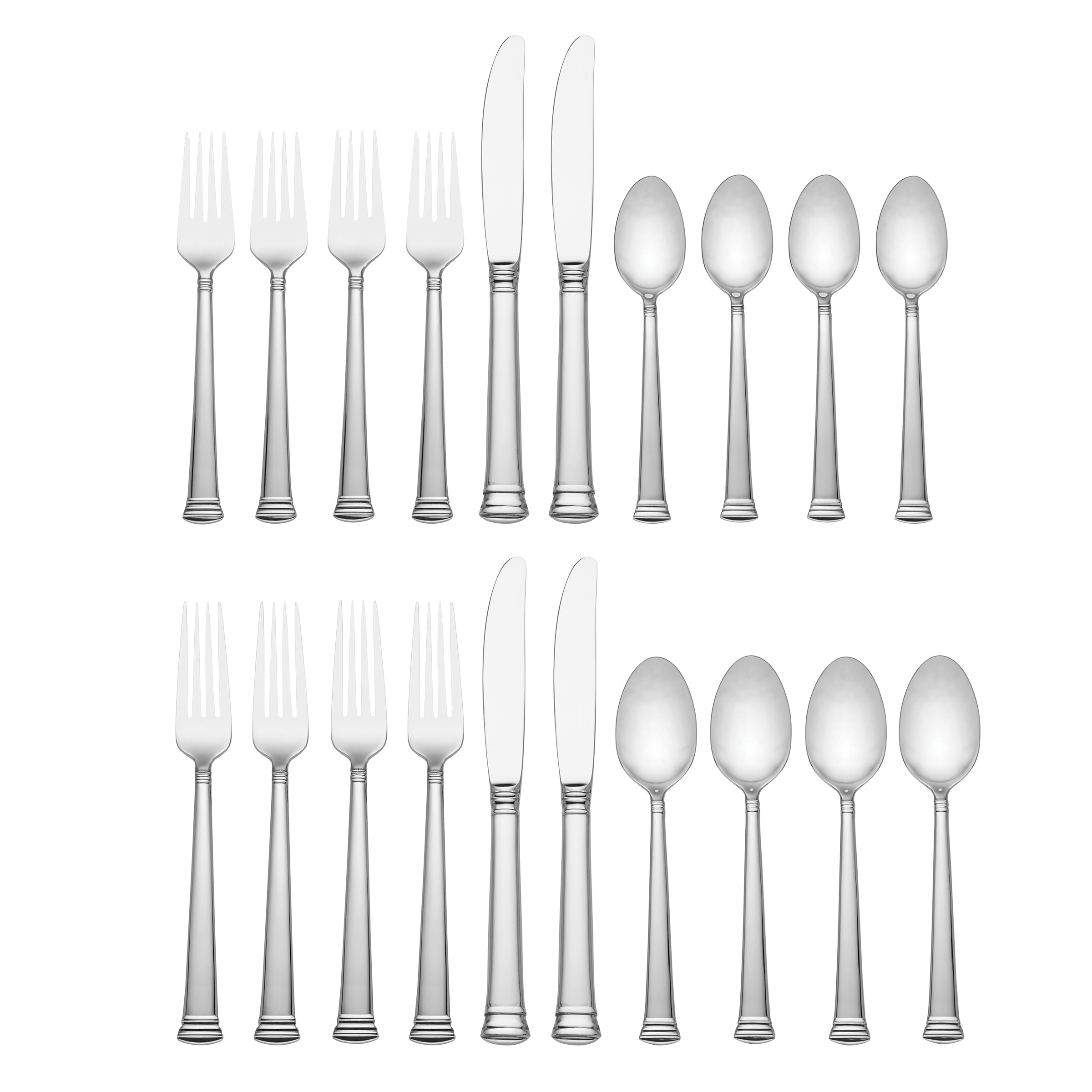 18/10 Stainless Steel 20-Piece Flatware Set | Eternal