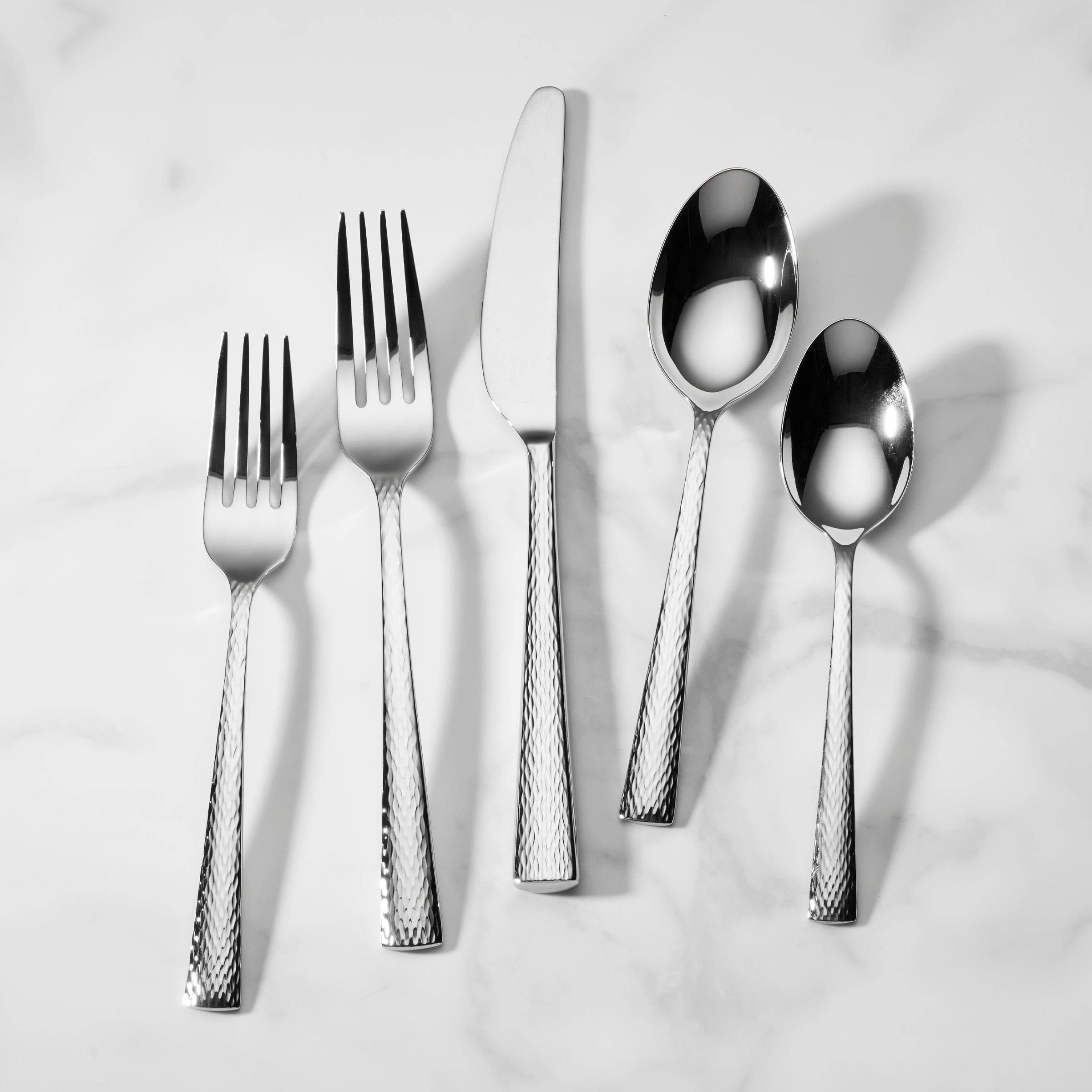 65-Piece Flatware Set with Mirror Polish Finish | Lenox Colebrook