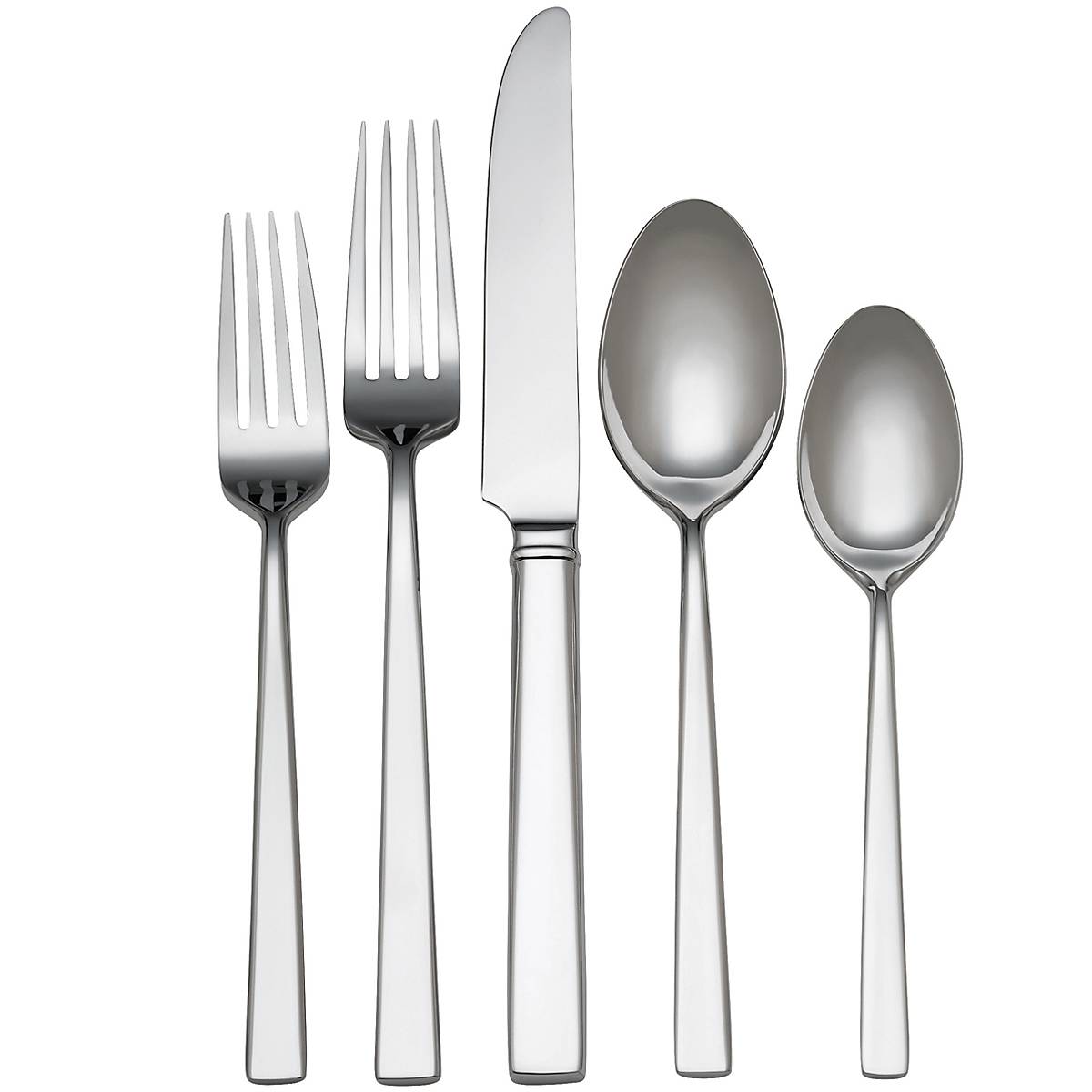 65-Piece Stainless Steel Flatware Set | Cole