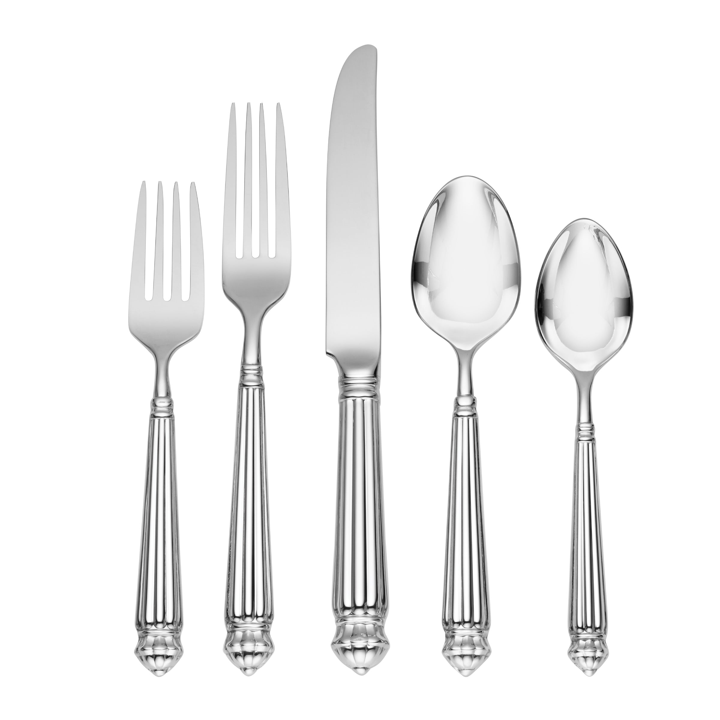 5-Piece Stainless Steel Place Setting | Musee Classic