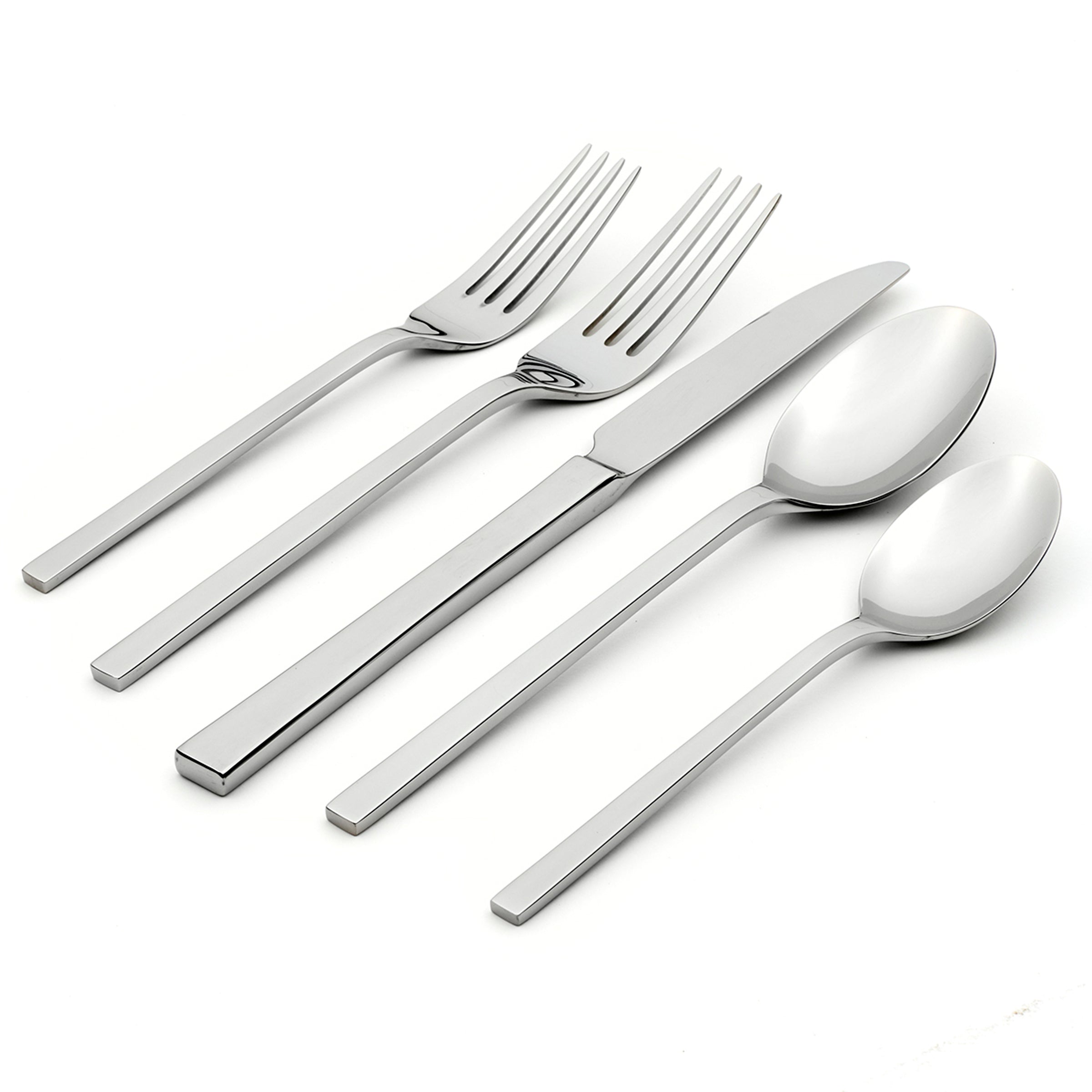 20-Piece Flatware Set with Mirror Finish | Allay
