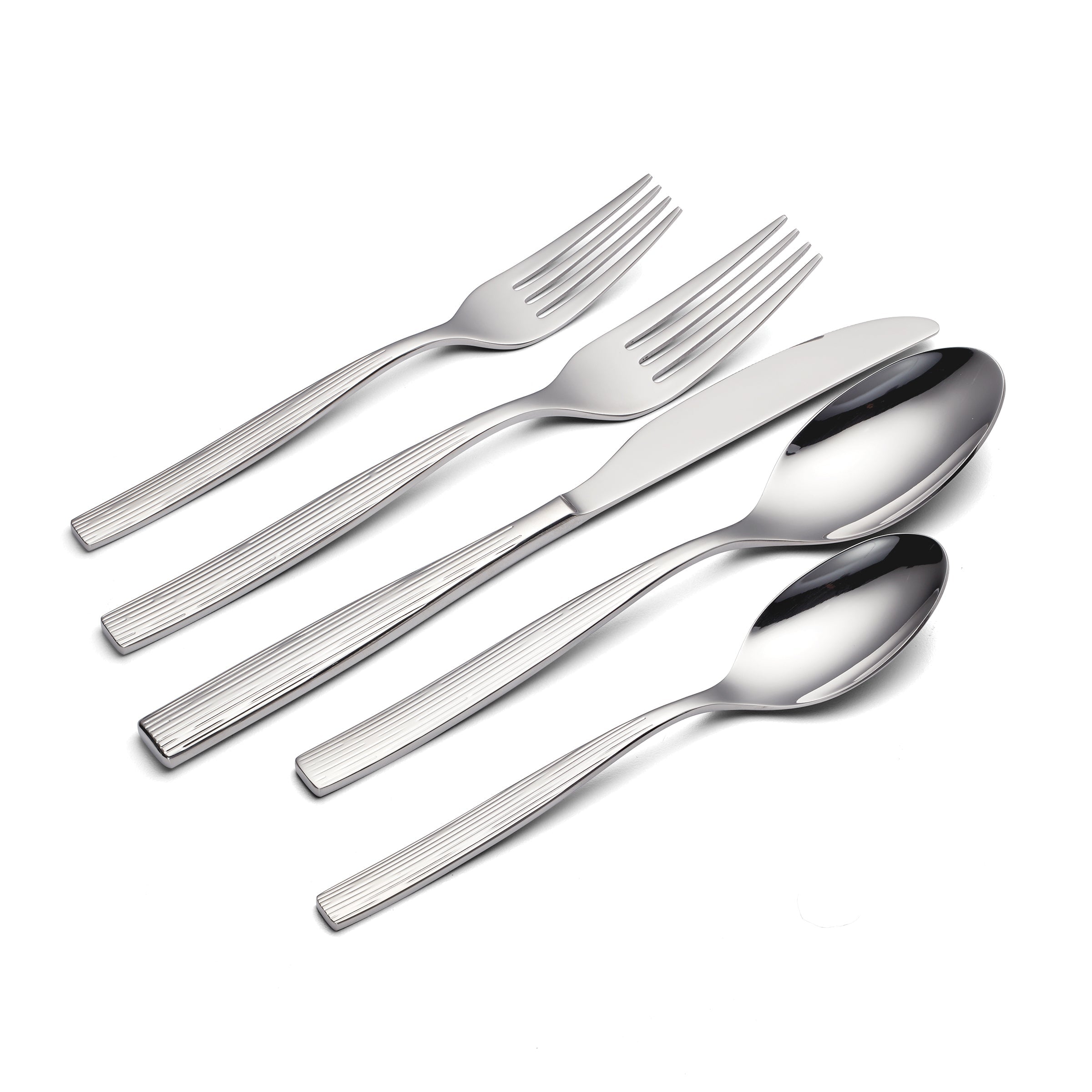 20 Piece Flatware Set with Timeless Design | Ensley by Oneida