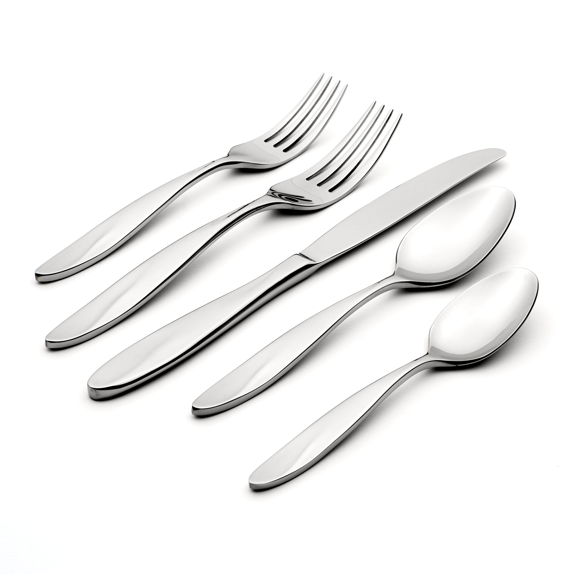 50-Piece Flatware Set for Restaurants & Home Kitchens | Tonya