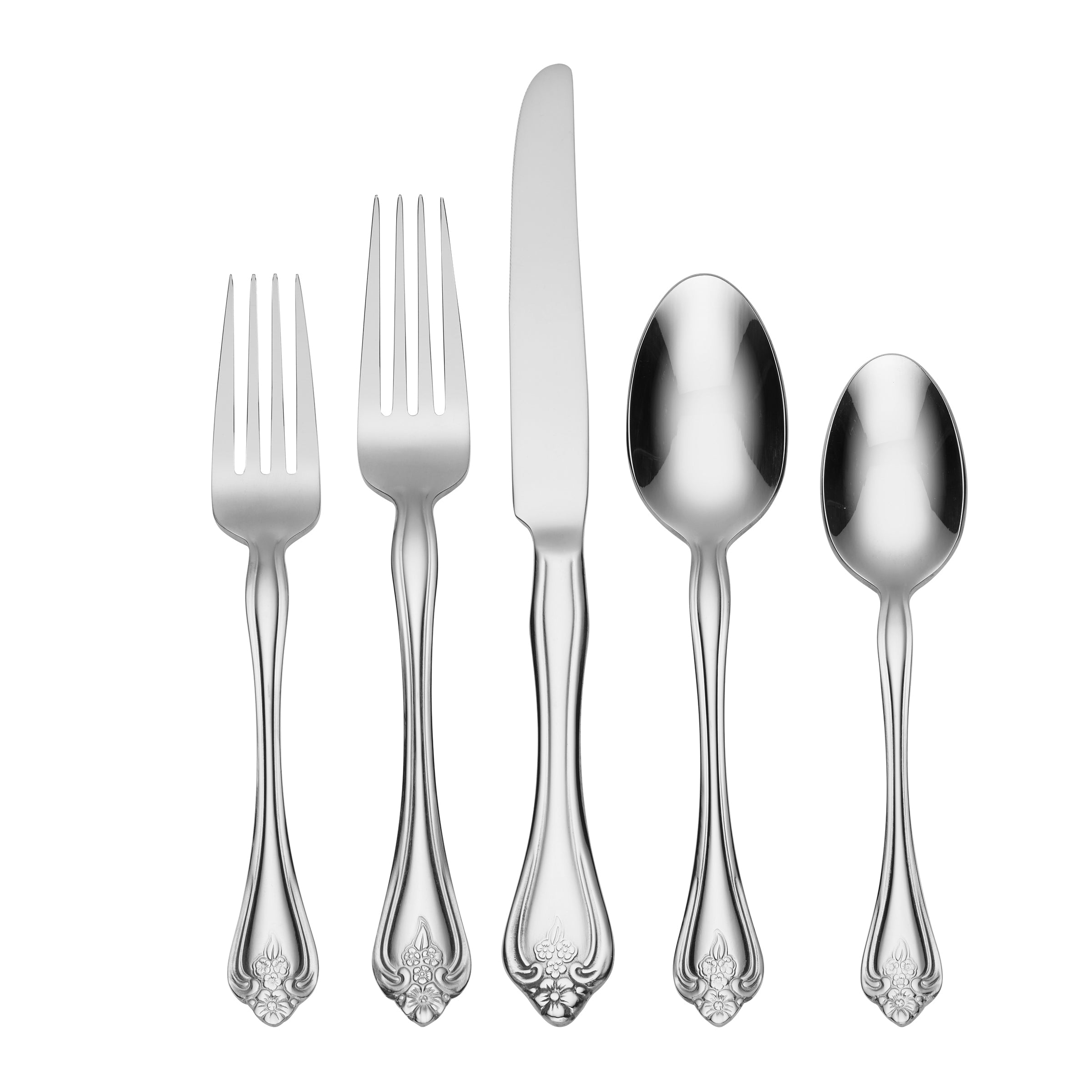 45-Piece Flatware Set for Formal Dining & Special Occasions | Boutonniere