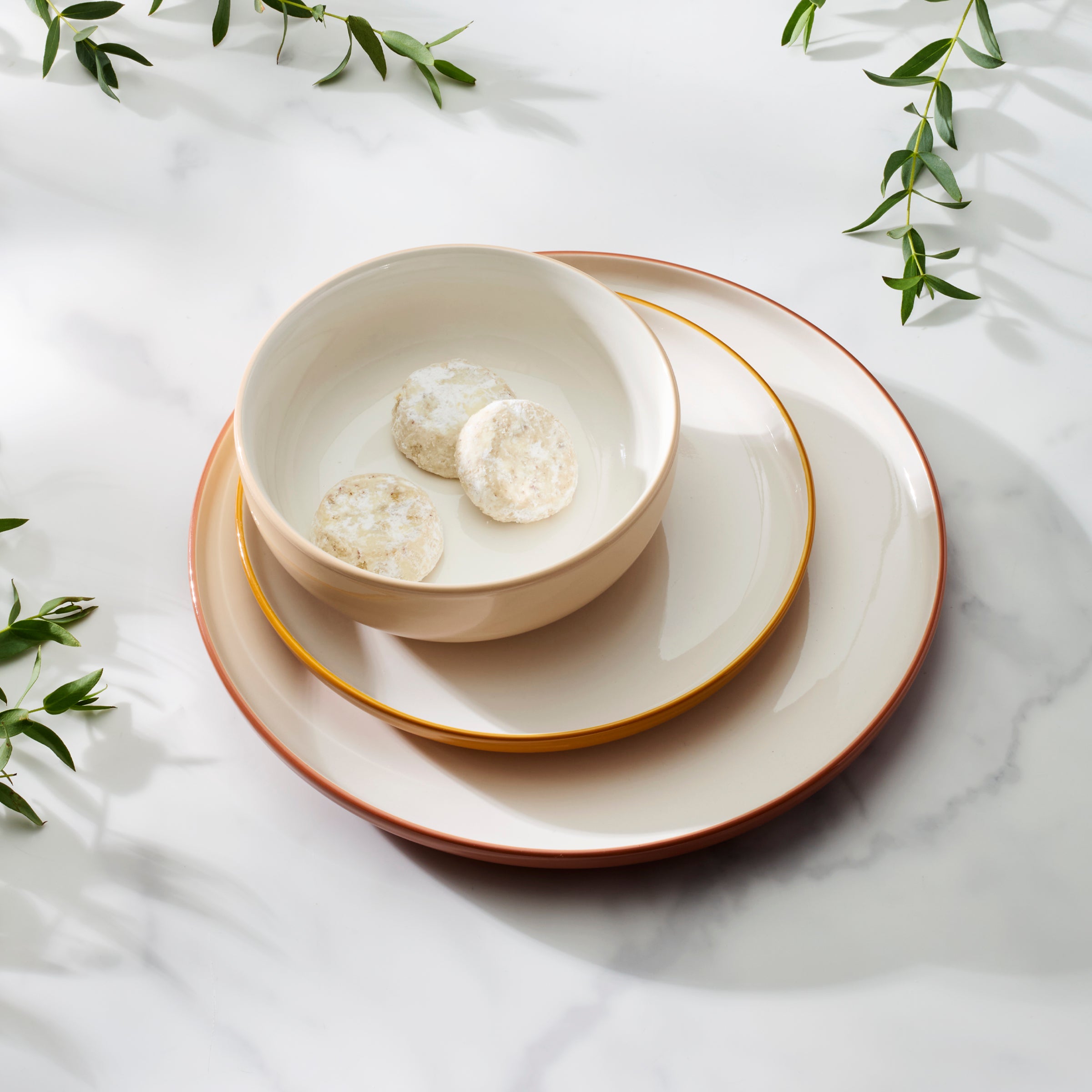 Ombre Dinnerware Set 12-Piece for Casual Dining | 24 Seven Colors