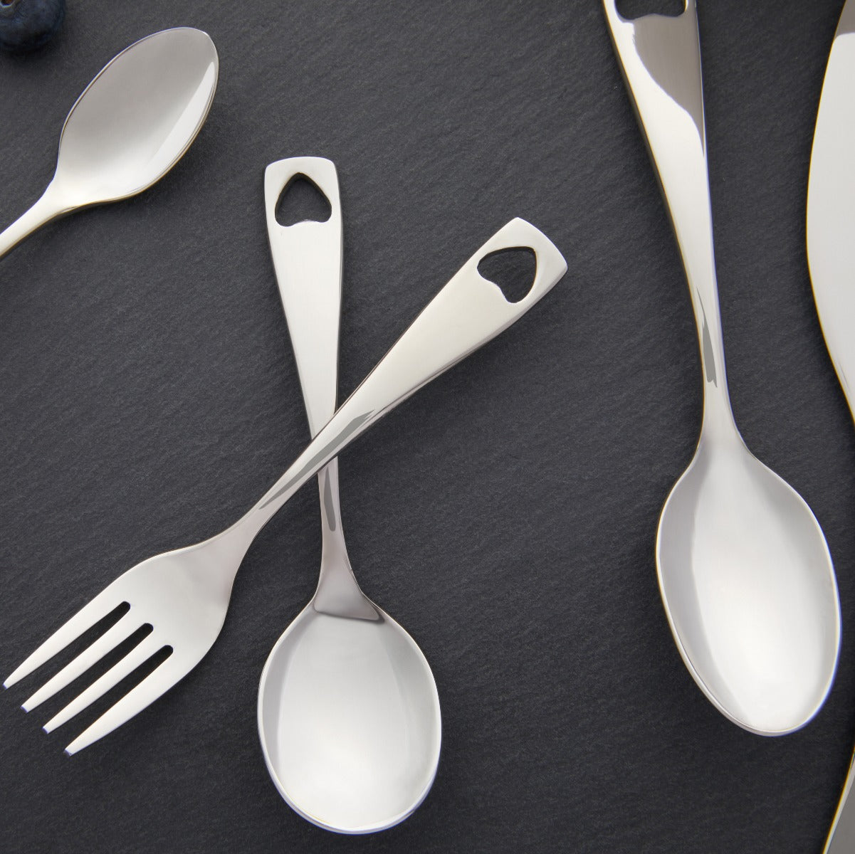 Stainless Steel Toddler Utensil Set for Easy Learning | Little Love
