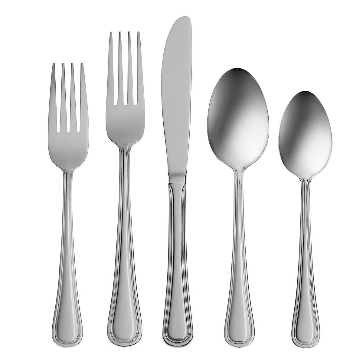 50-Piece Flatware Set for Fine Dining | Tress Classic Cutlery