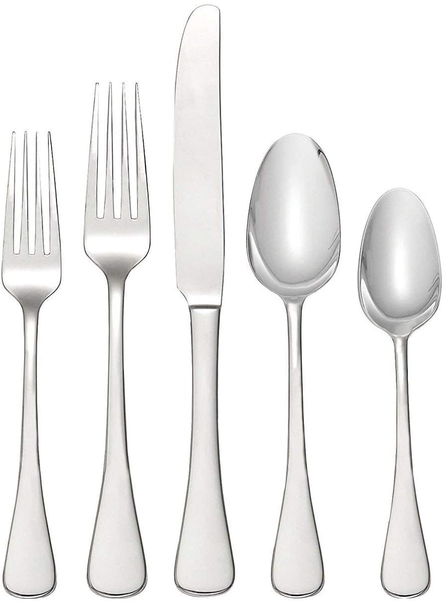 45-Piece Stainless Steel Flatware Set for 8 | Bellasana