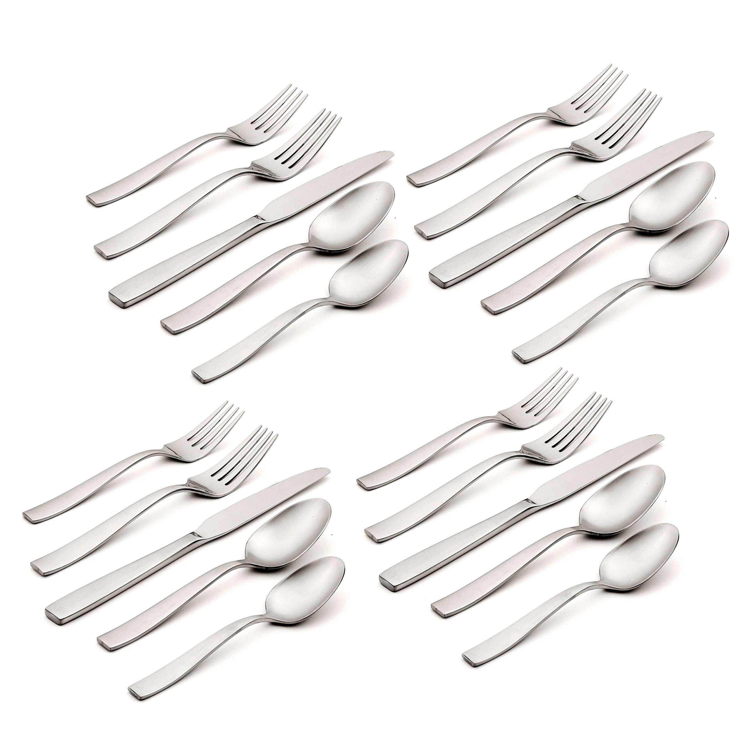 20 Piece Stainless Steel Flatware Set for Everyday Use | Everdine