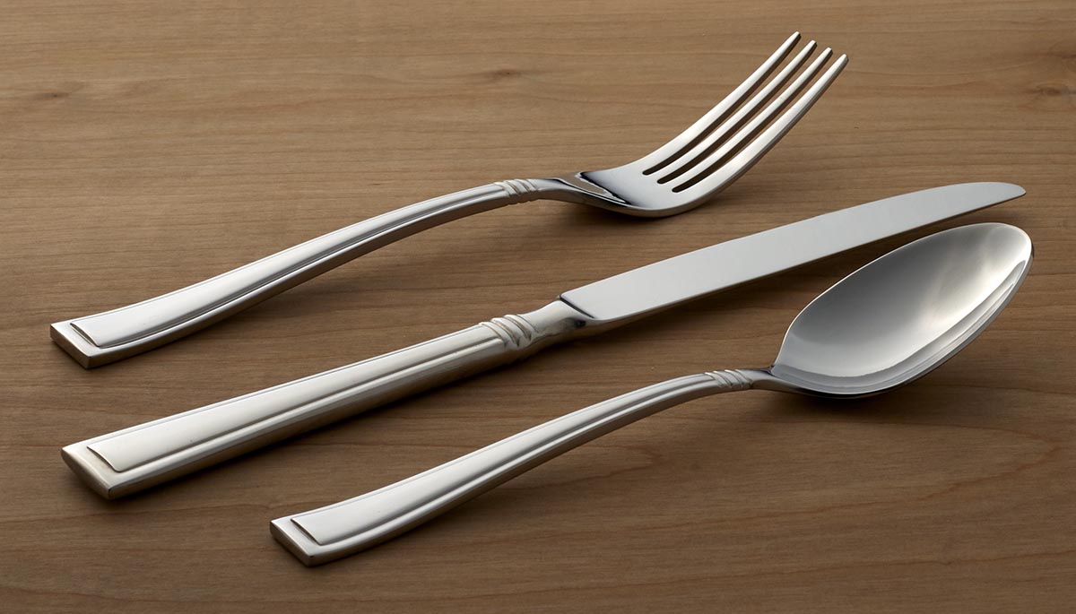 45-Piece Flatware Set with Heavy Bands & Extra Depth | Butler