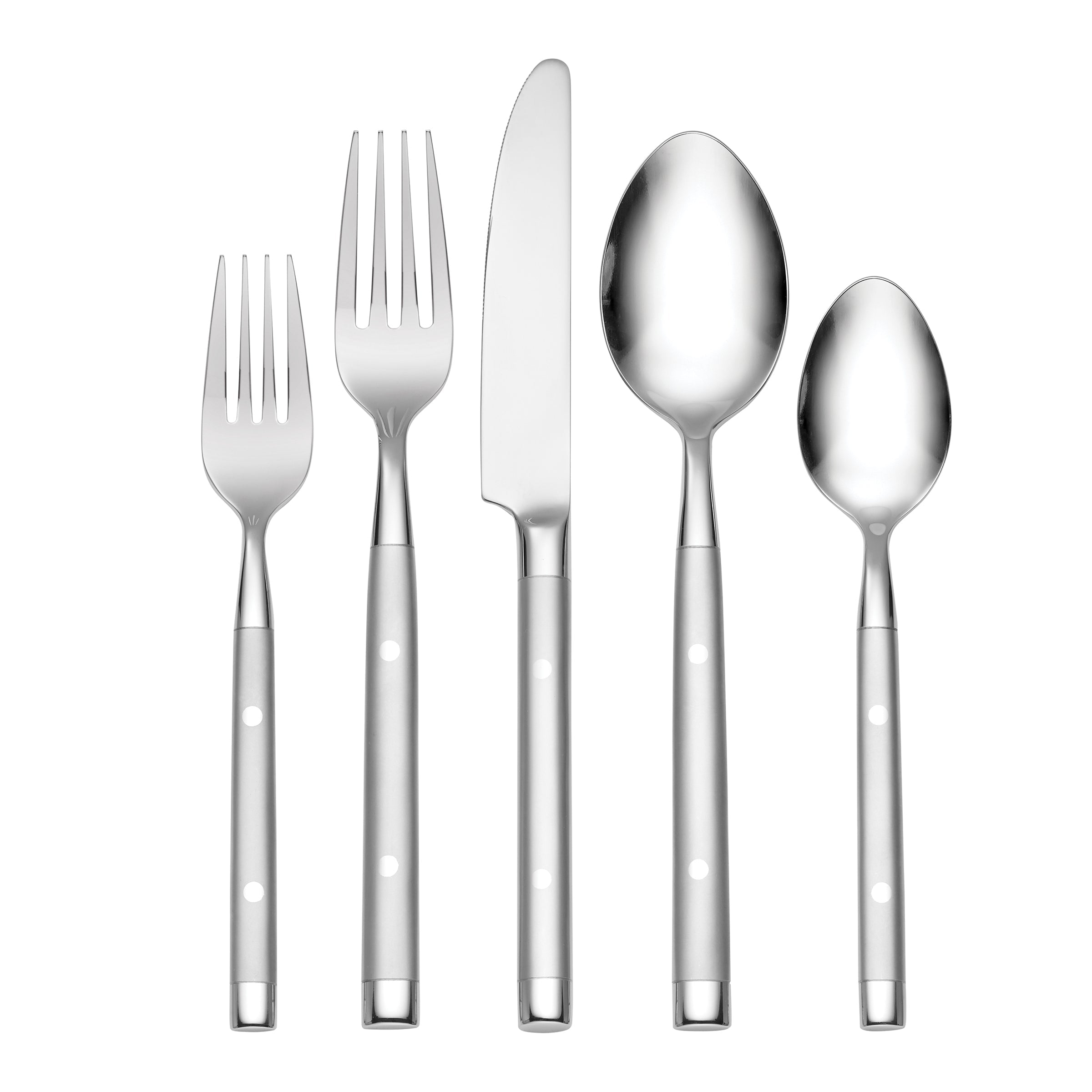 Frosted Flatware Set 20-Piece for Elegant Dining | Shangrila